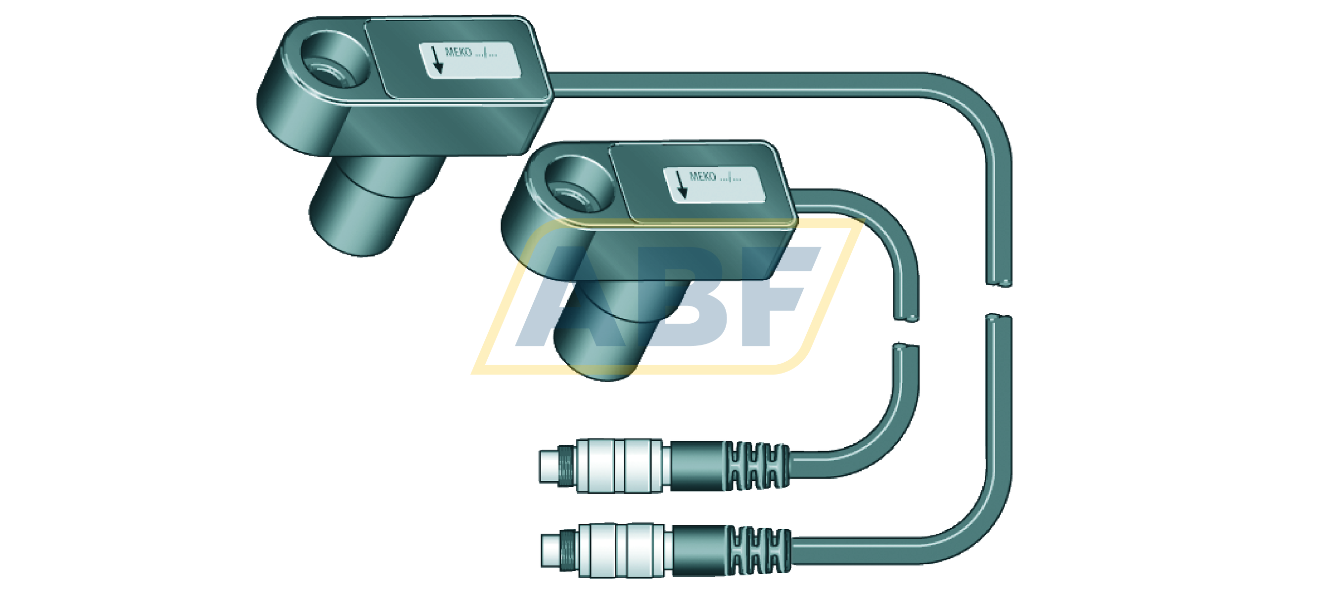 MEKOKAB200-WH-AL-B-KABELL:300CM INA