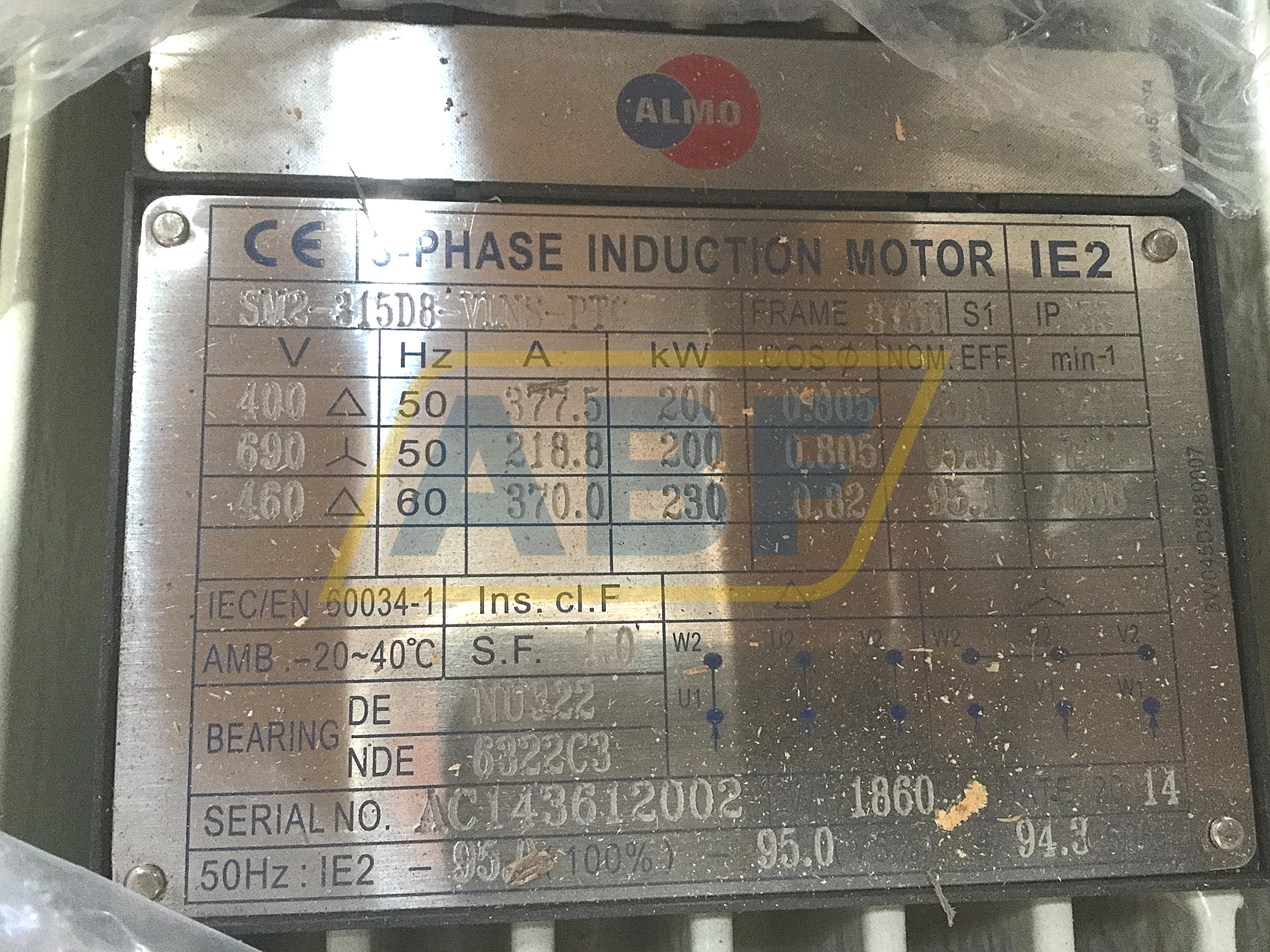 SM2-315D8-VLNS-PTCB3 Almo