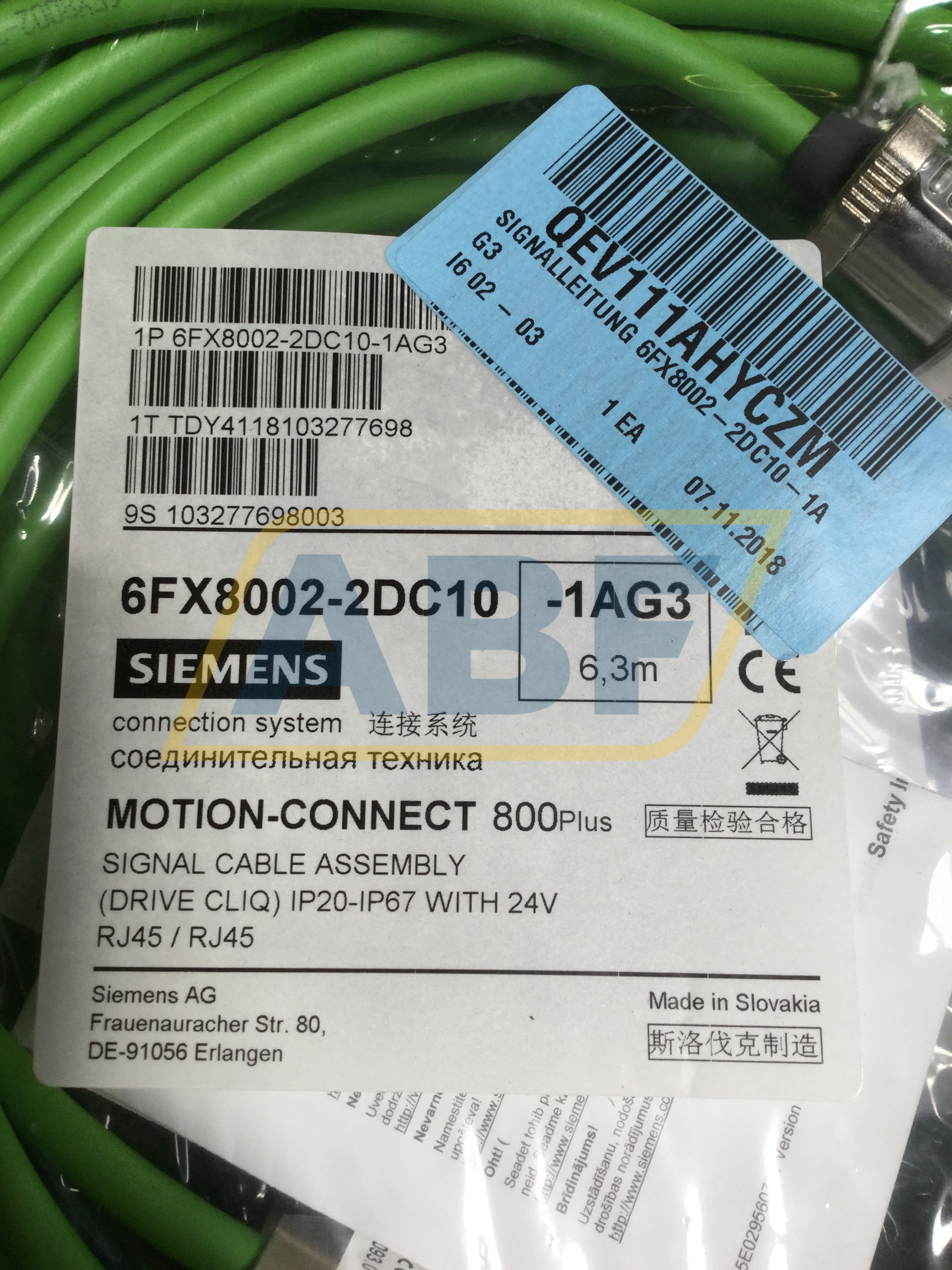 6FX8002-2DC10-1AG3 Siemens