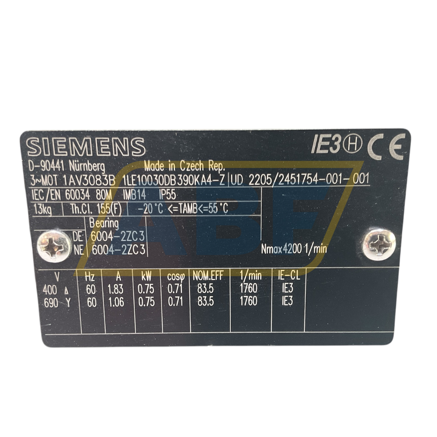 1LE1003-0DB39-0KA4-Z Siemens