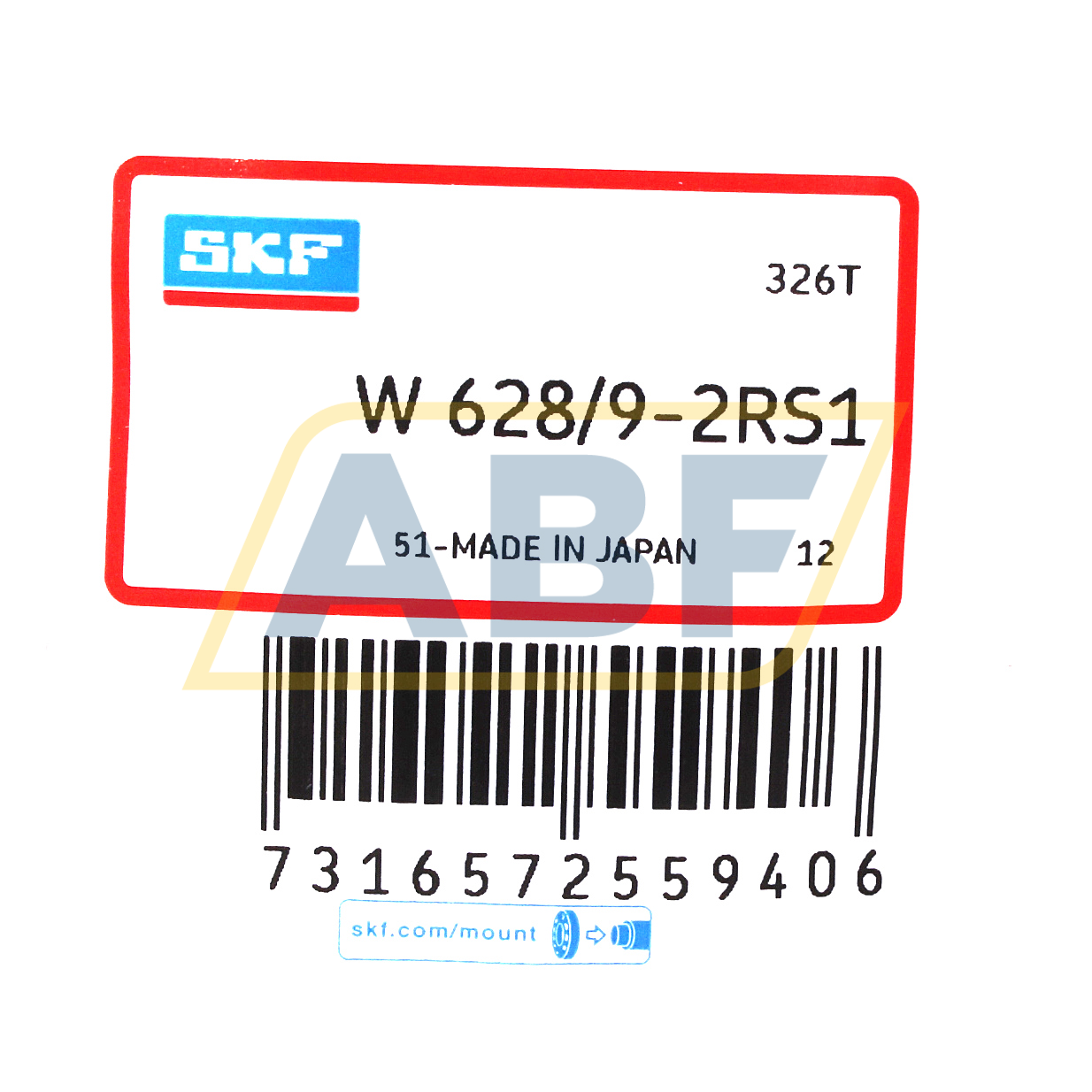 W628/9-2RS1 SKF