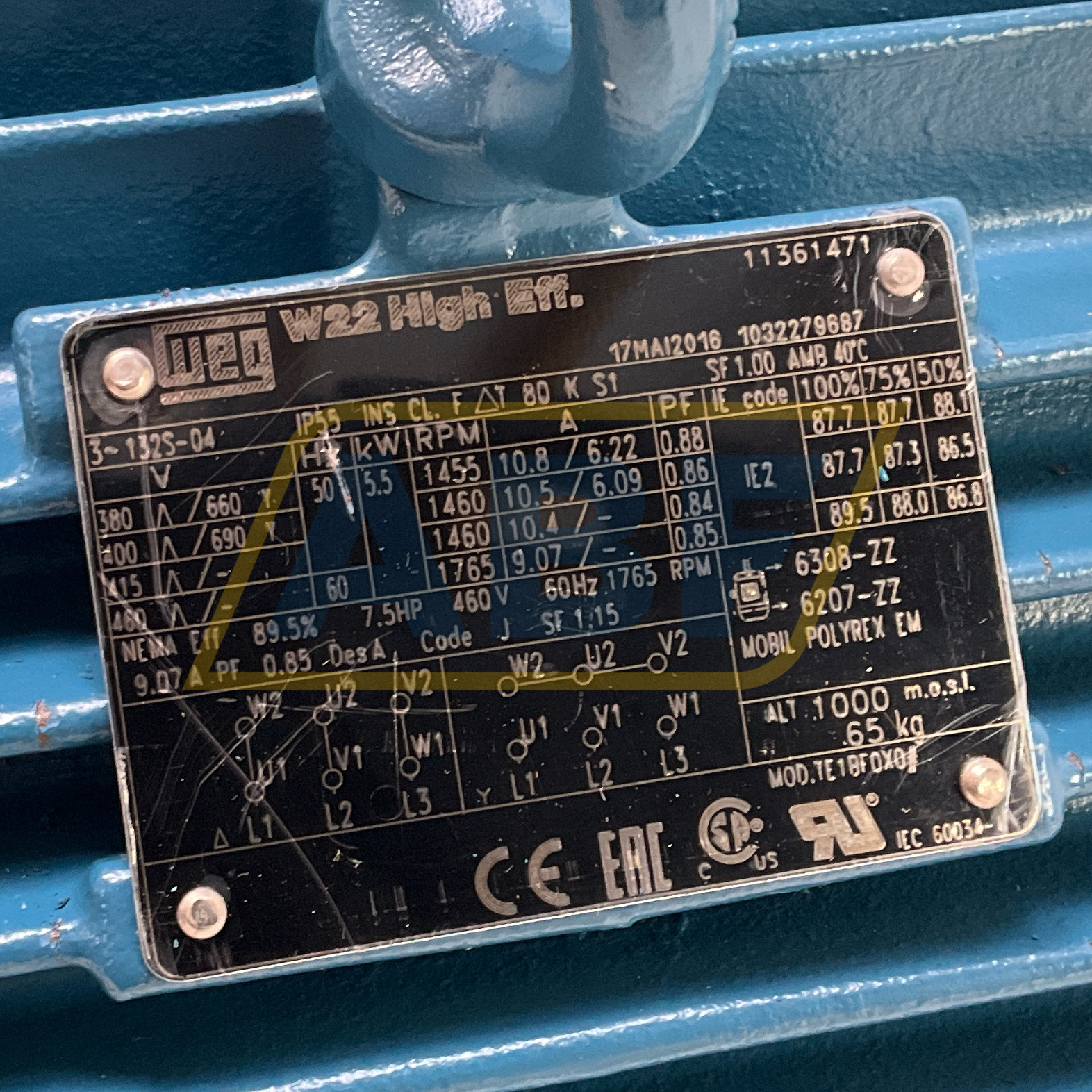 5.5K32CI2132S4B3 WEG