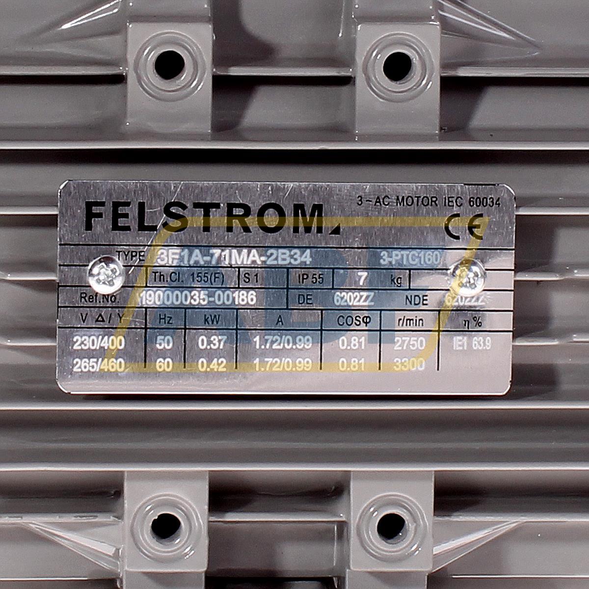 3F1A-71MA-2B34 Felstrom