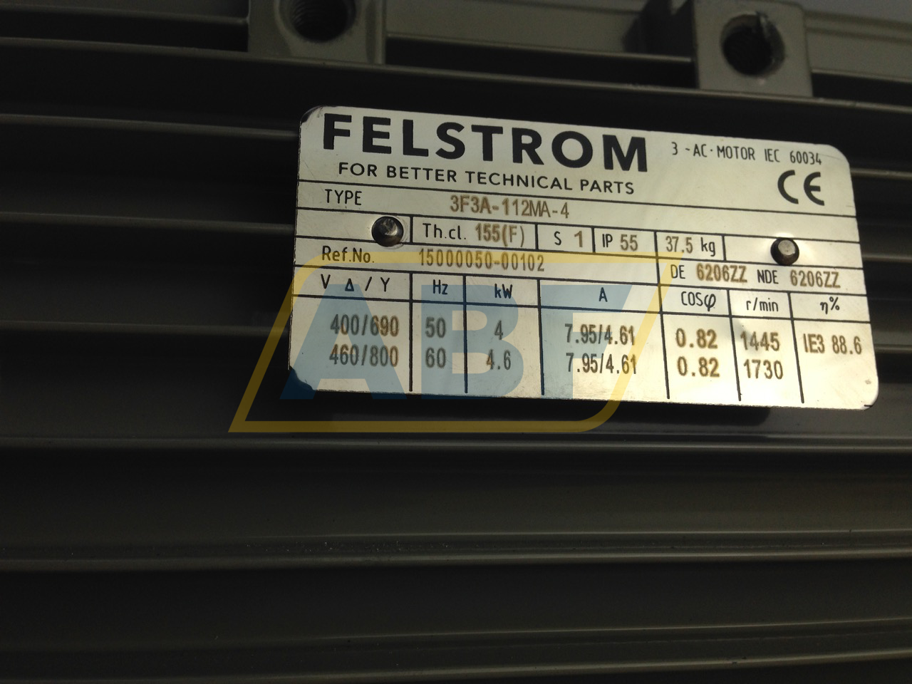 3F3A-112MA-4B34 Felstrom