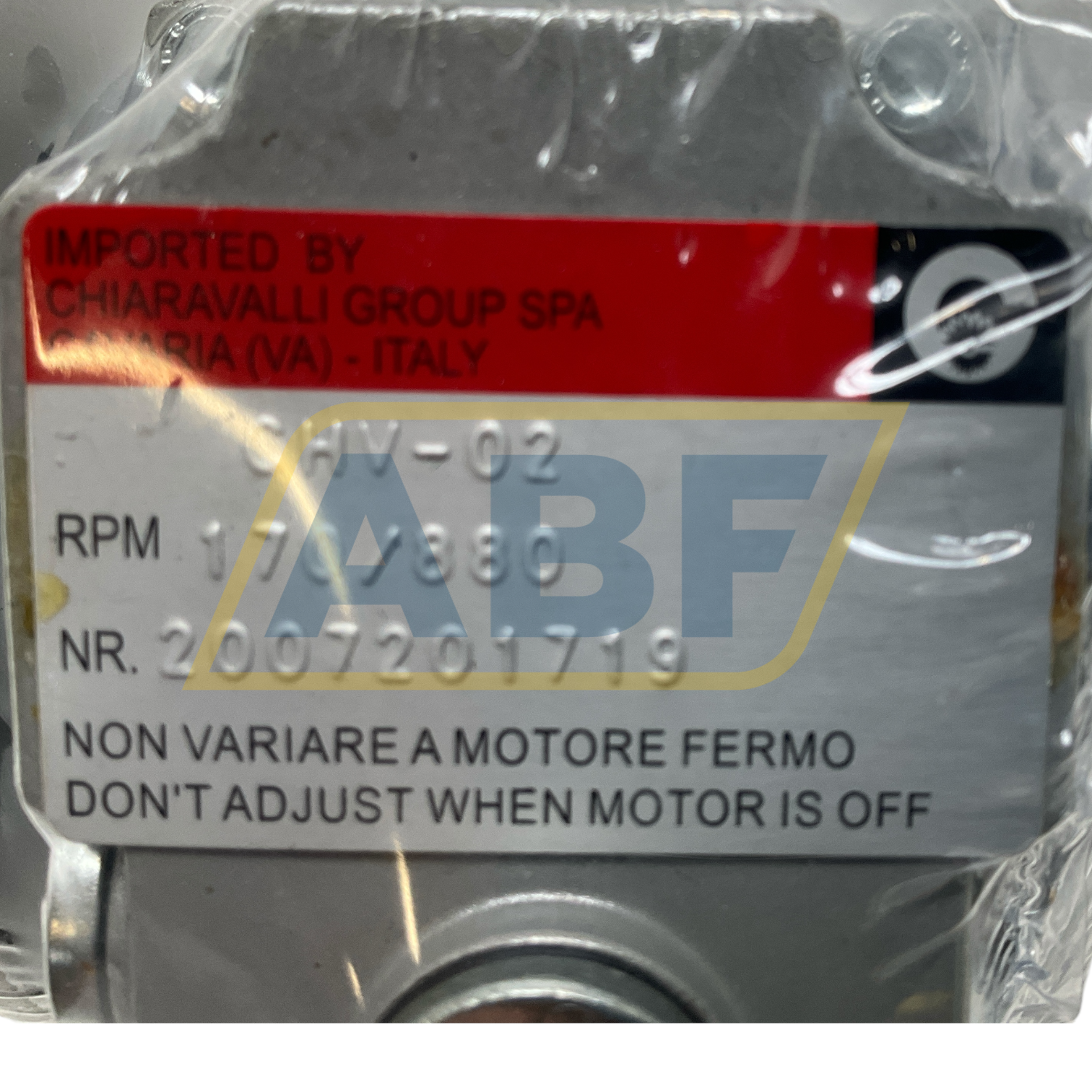 CHV02 Chiaravalli Group Spa