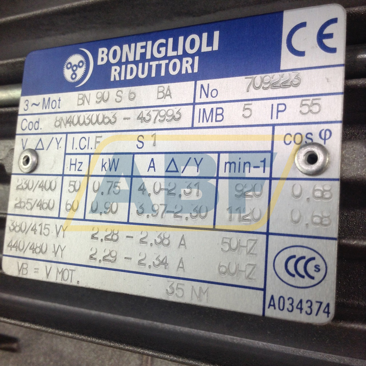 BN90S6BAB5 Bonfiglioli