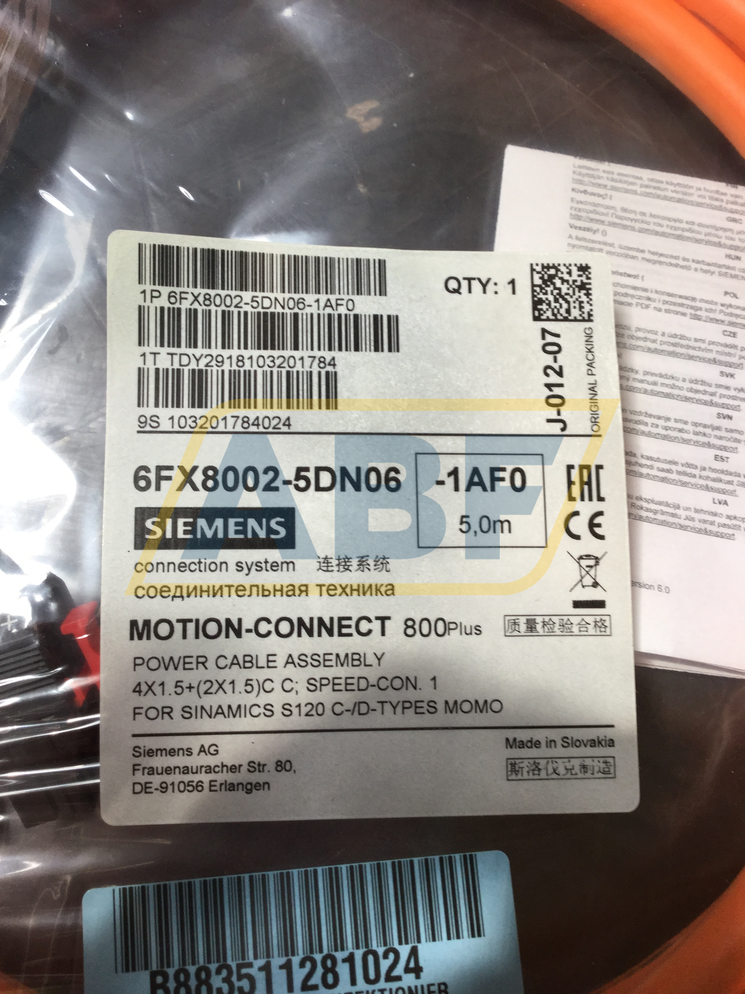 6FX8002-5DN06-1AF0 Siemens