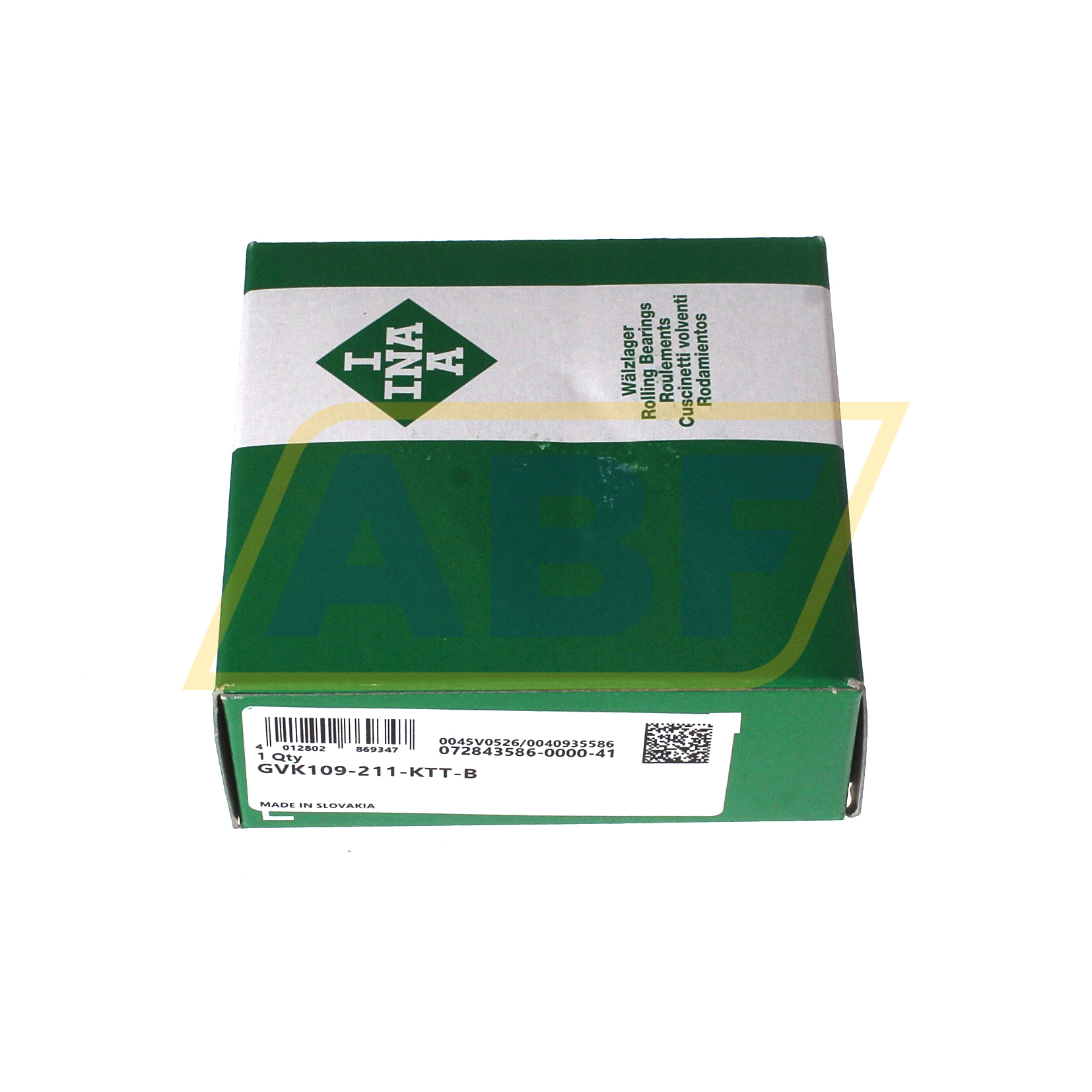 GVK109-211-KTT-B INA