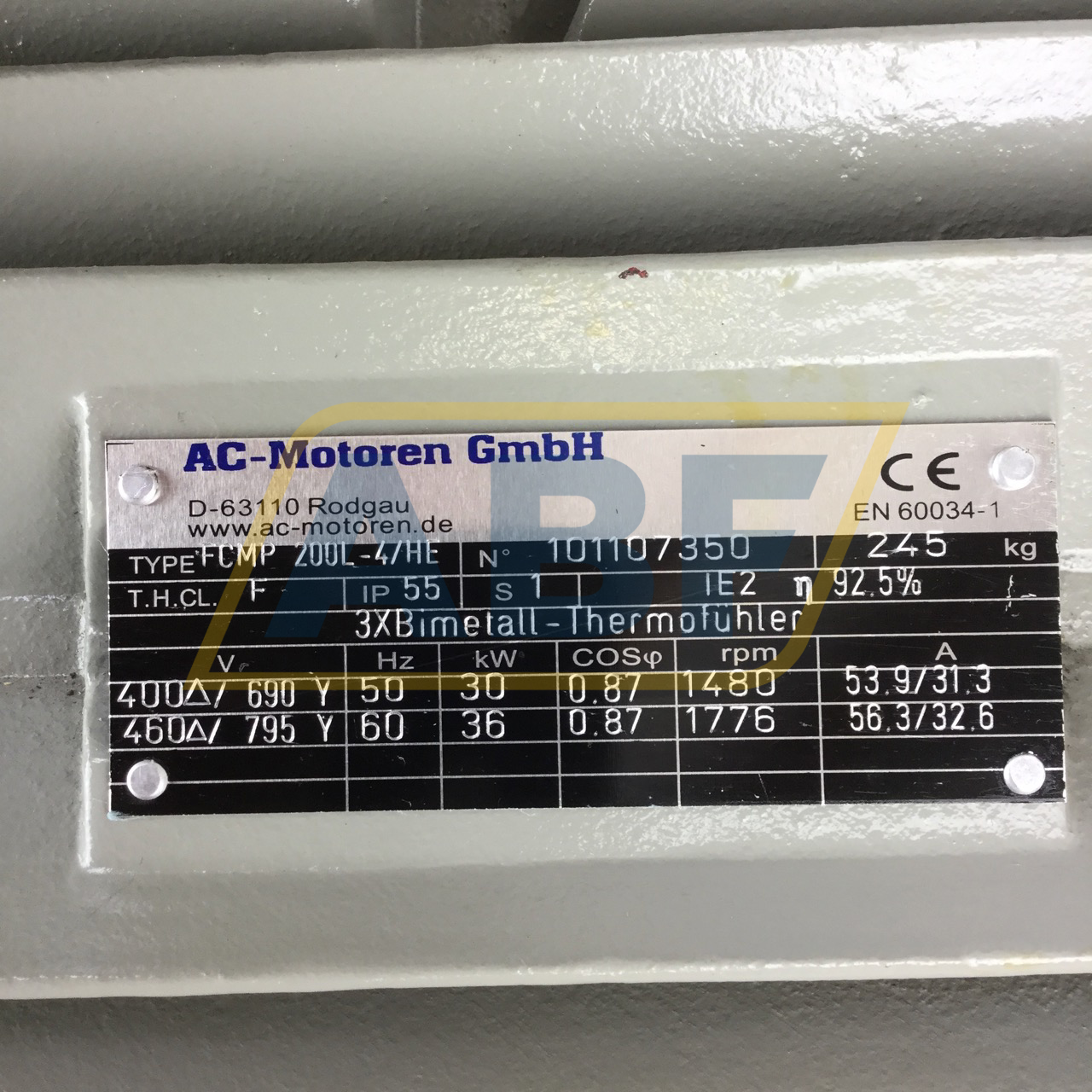 FCMP200L-4/HEB35 AC-Motoren GmbH