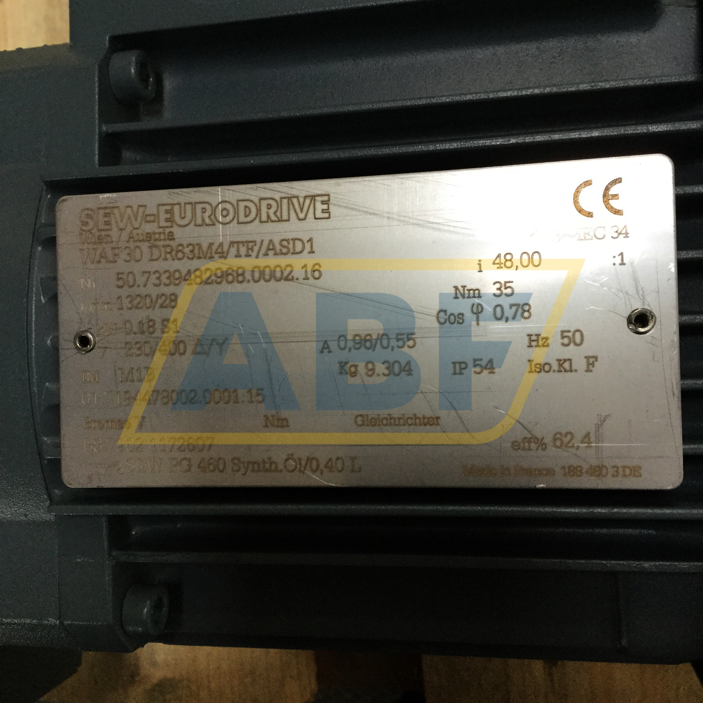 WAF30DR63M4/TF/ASD1-I48 SEW-EURODRIVE