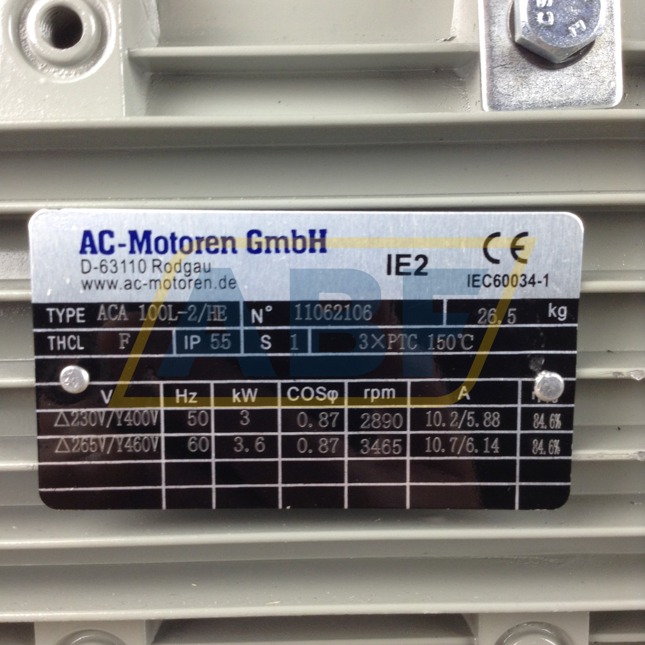 ACA100LA-2/HEB3 AC-Motoren GmbH