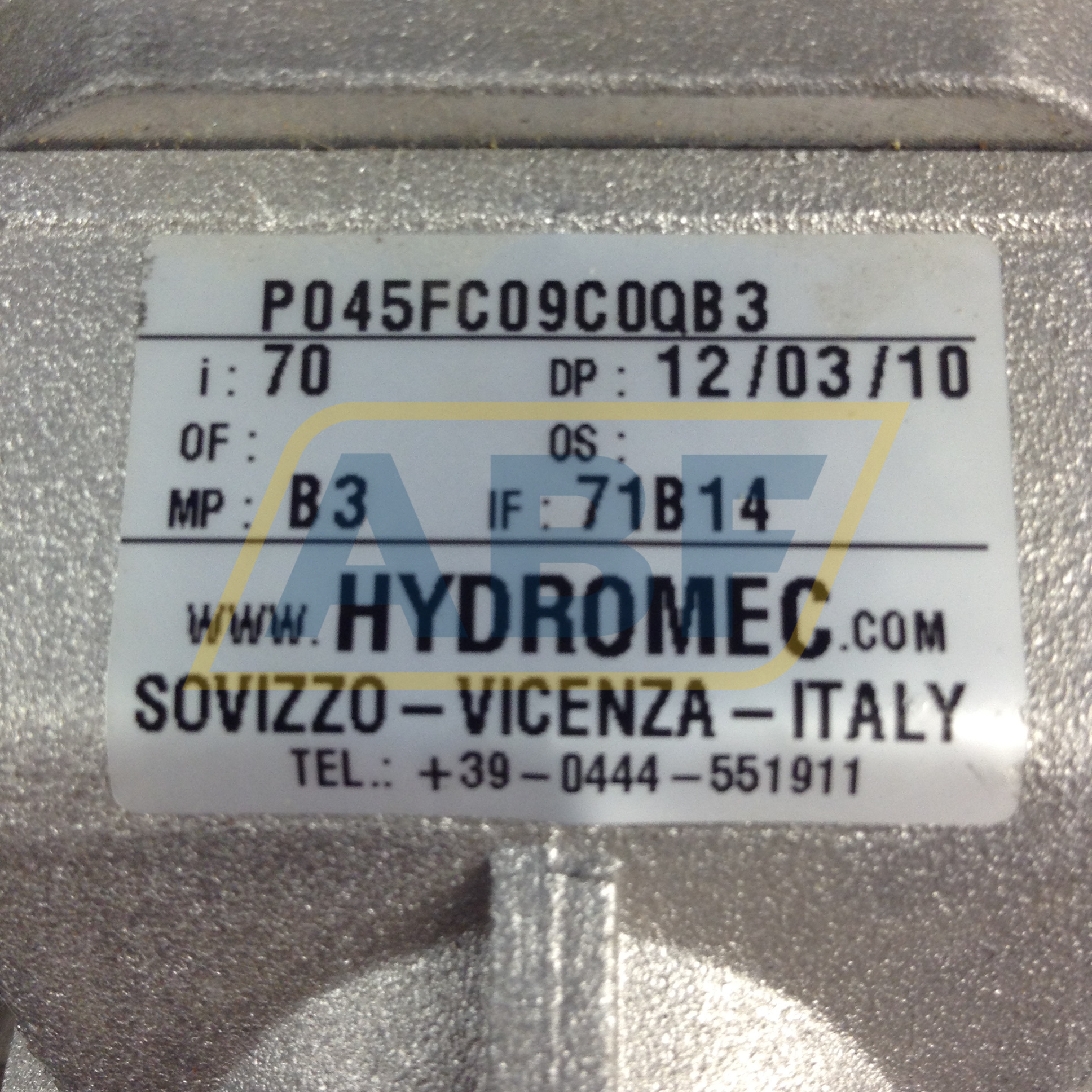 P045FC09C0QB3-B14I70 Hydro-Mec