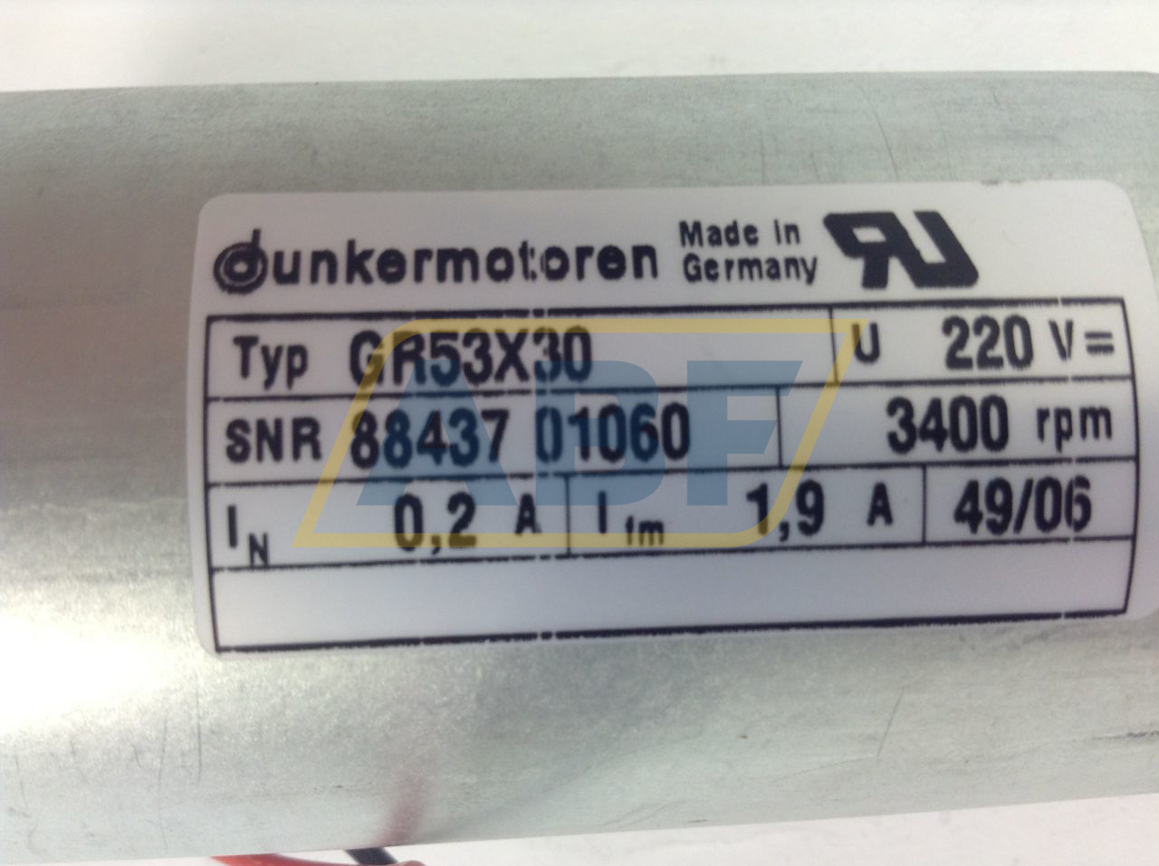 GR53X30/PLG52-288/220 Dunkermotoren