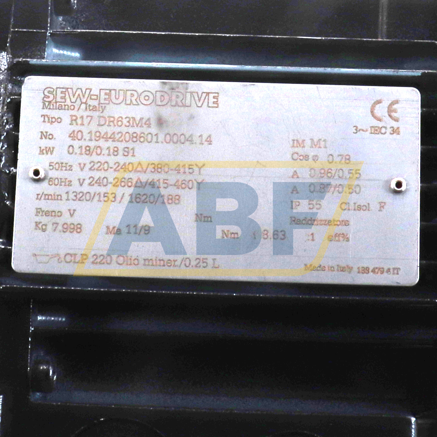 R17/DR63M4 SEW-EURODRIVE