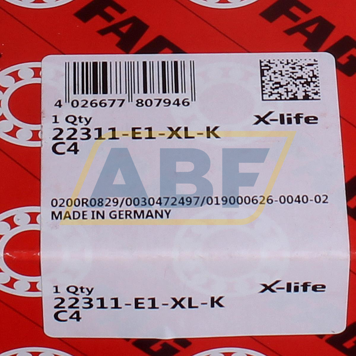 22311-E1-XL-K-C4 FAG