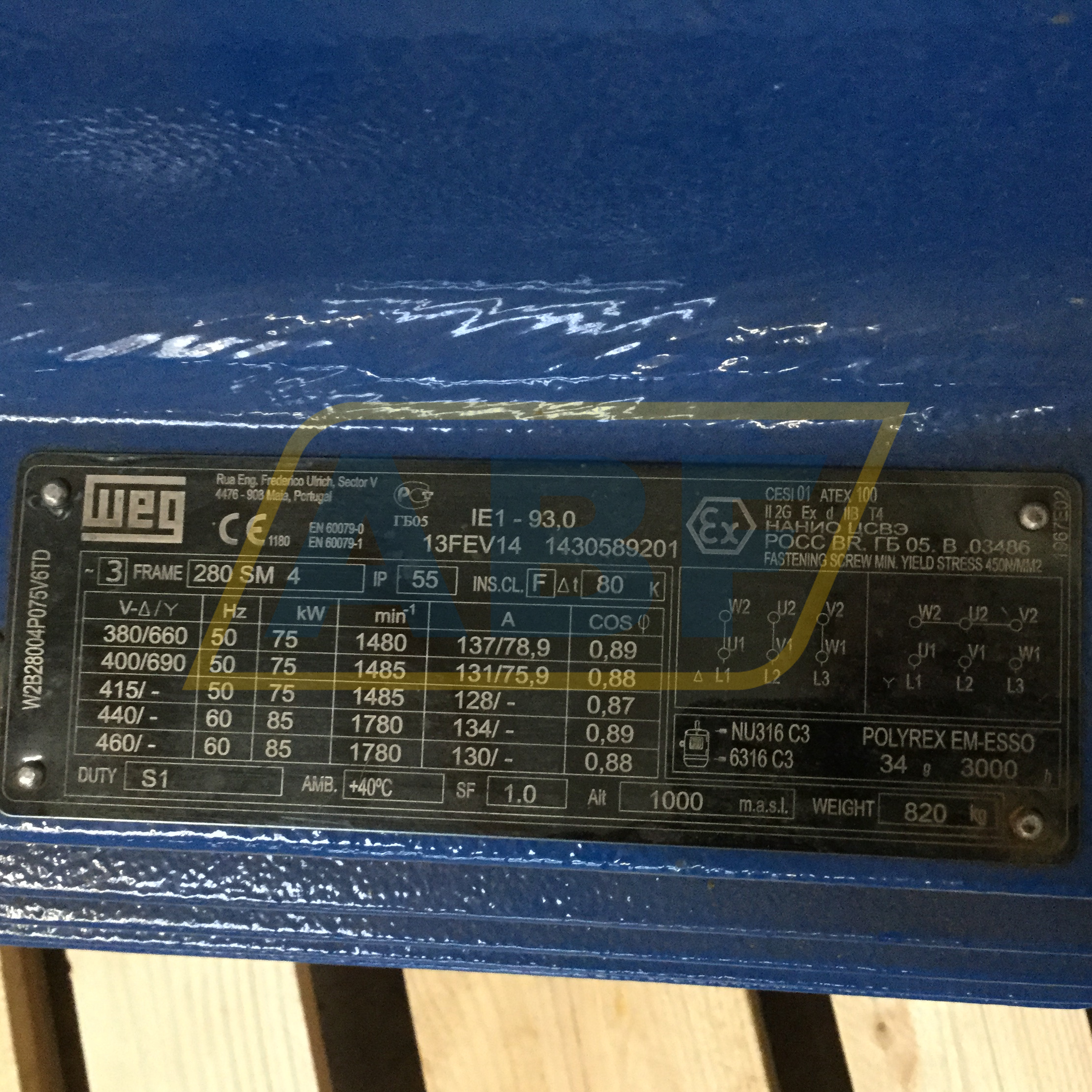 75K32CI1280SM4B3EXD WEG