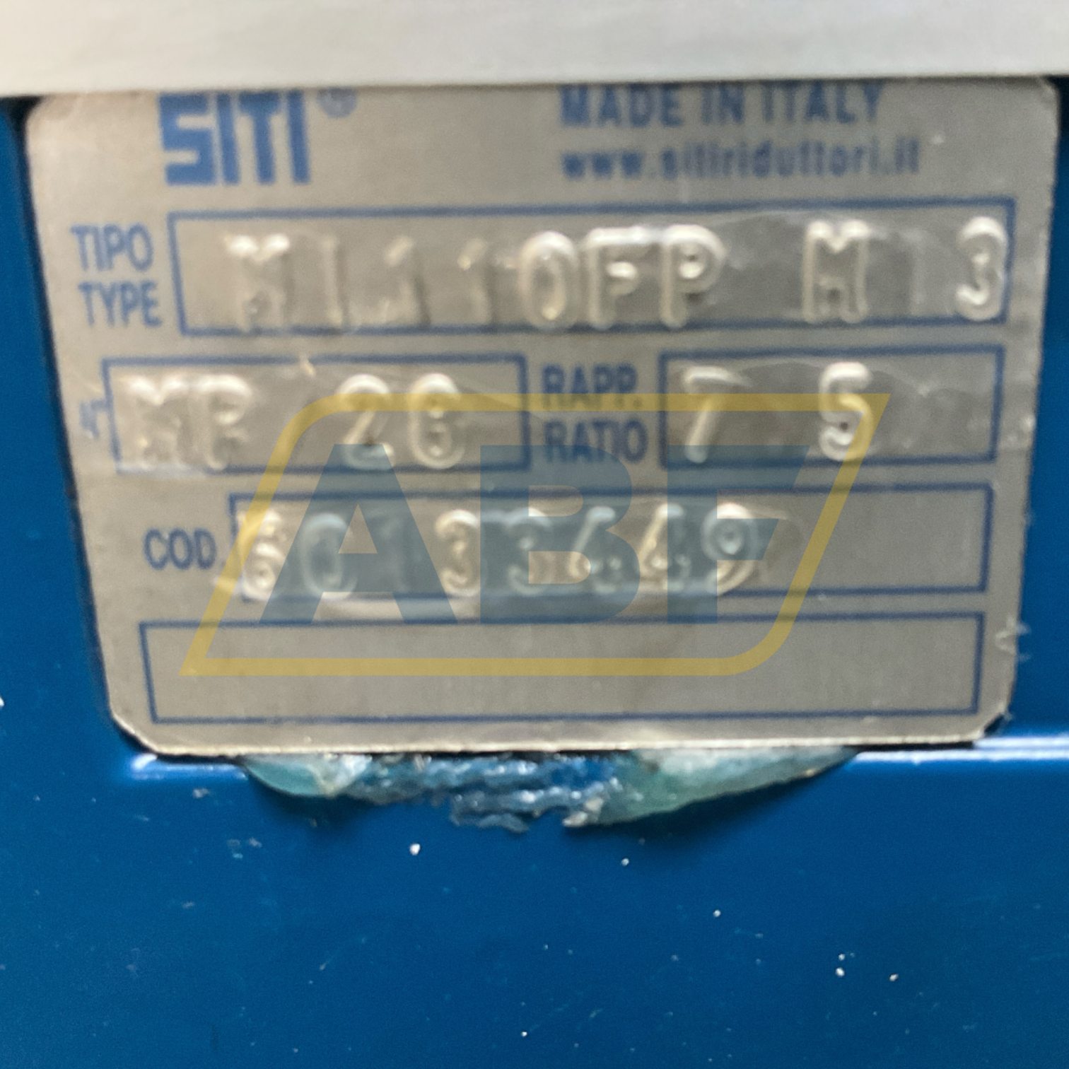 MI110FPM13-100B14I7,5 Siti Riduttori