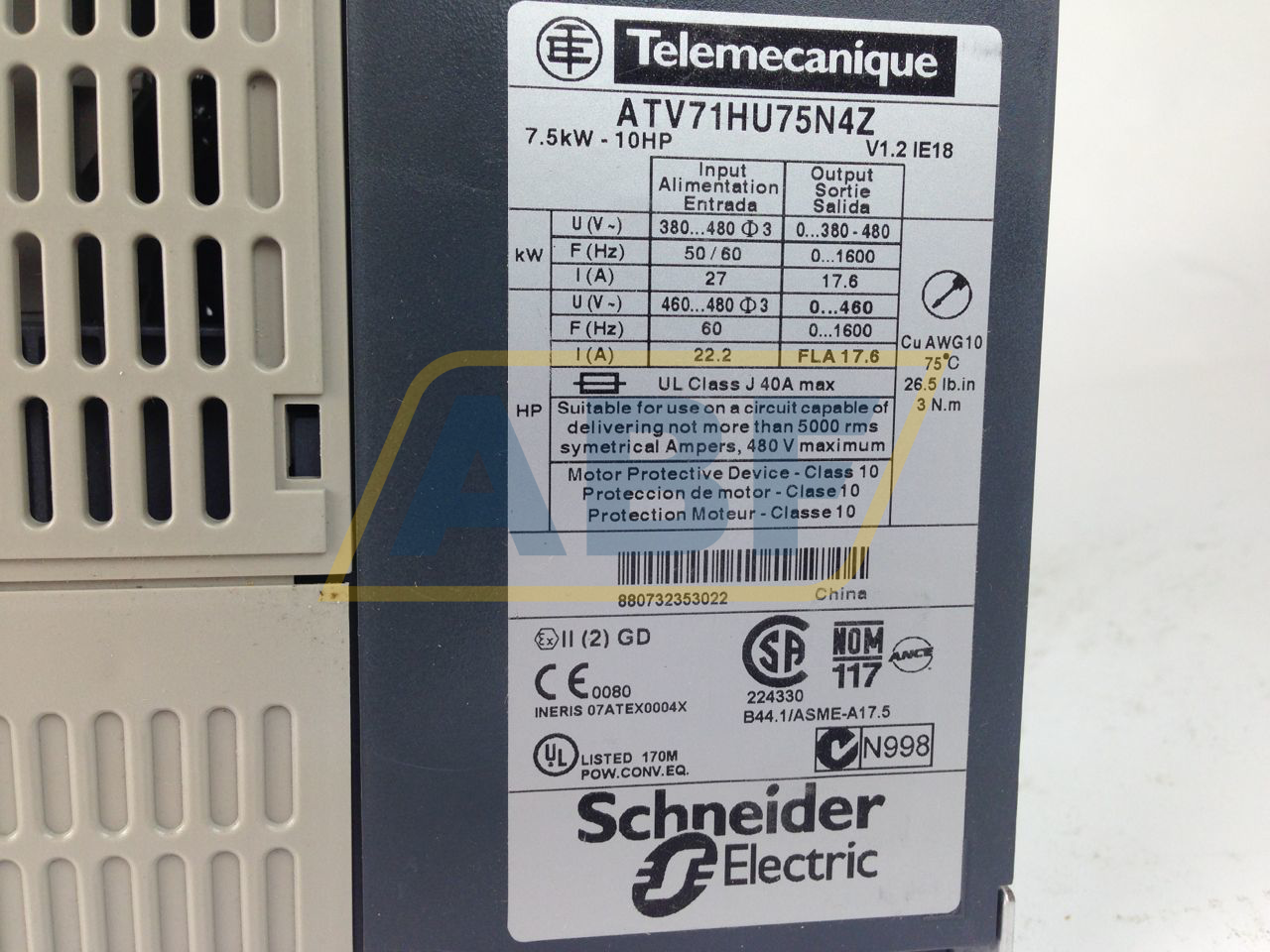 ATV71HU75N4Z Schneider Electric