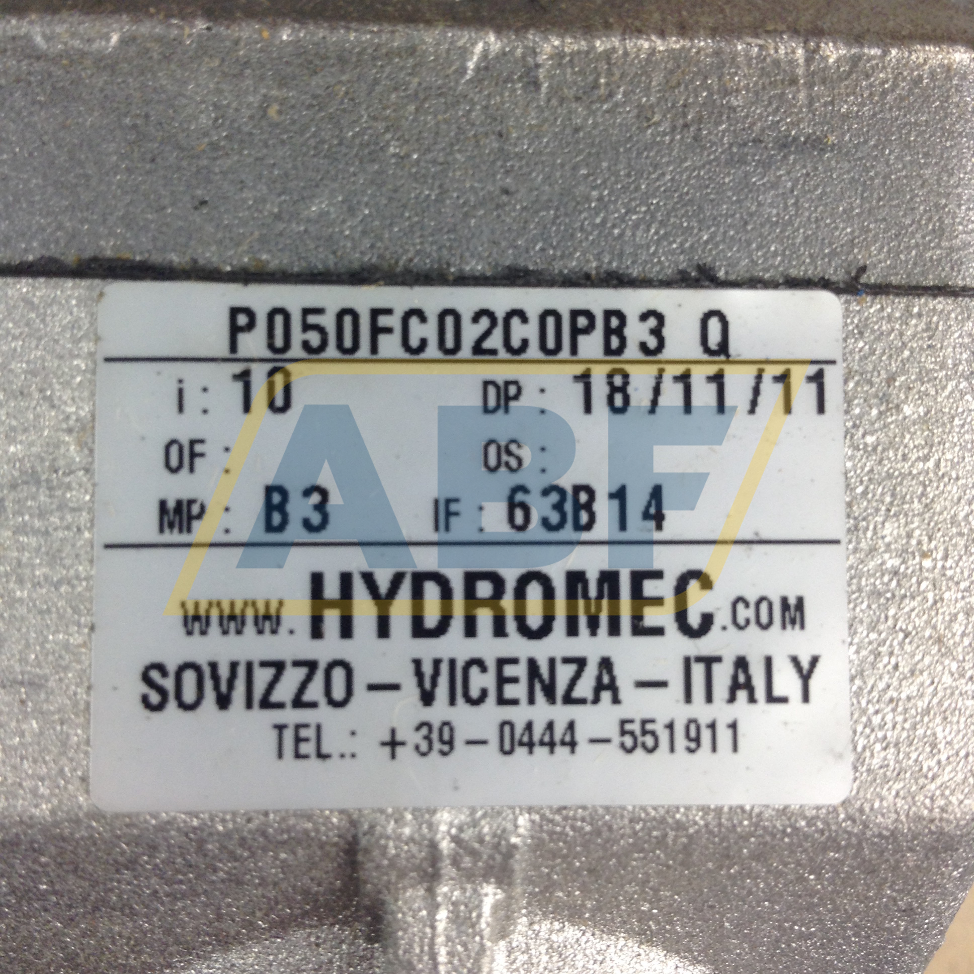 P050FC02C0PB3Q-B14I10 Hydro-Mec