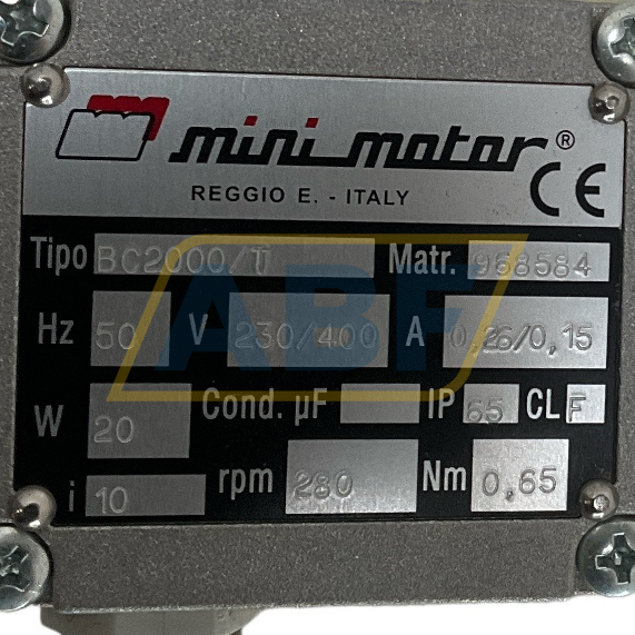 BC2000/U-I10 Mini Motor