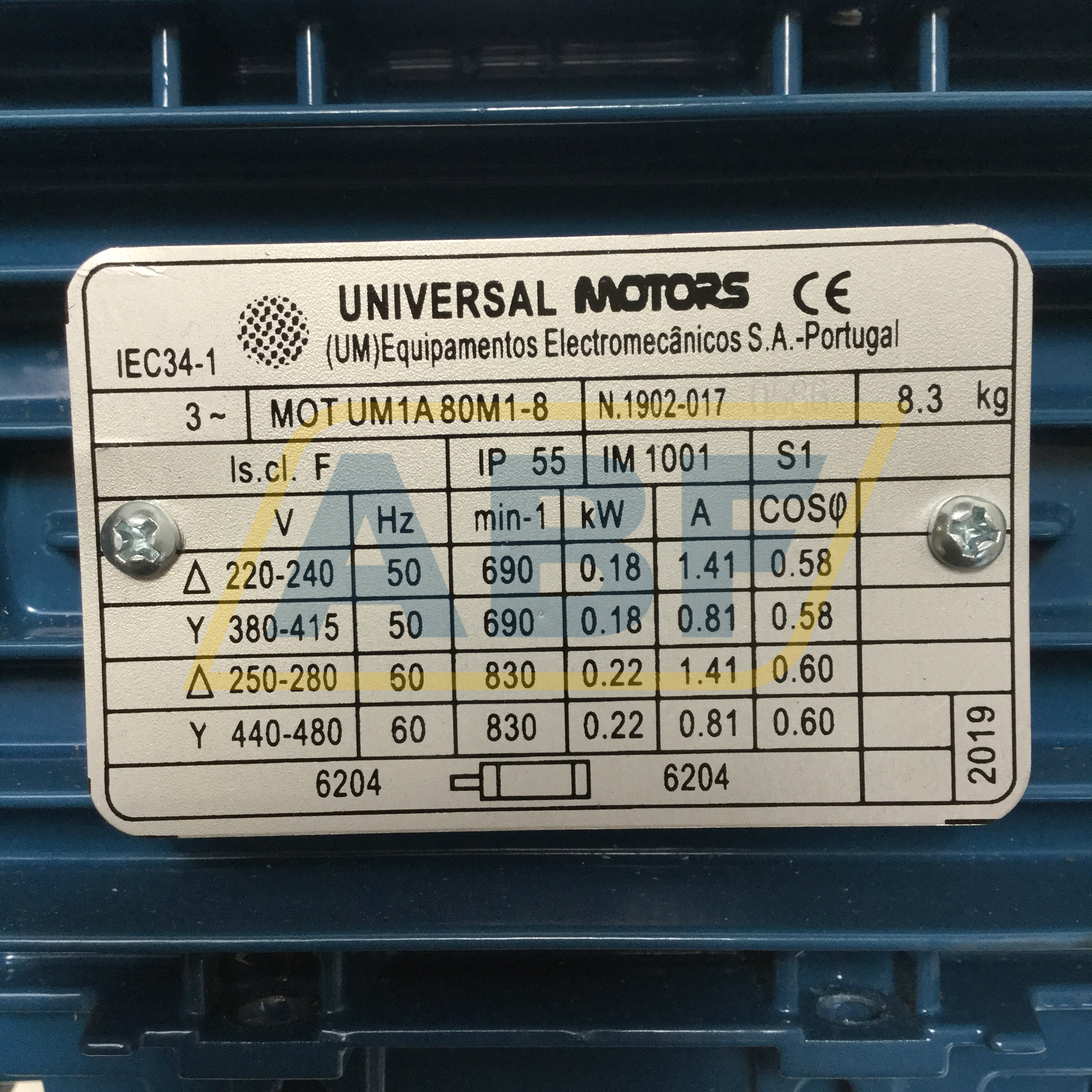 UM1A80M1-8B5 Universal Motors