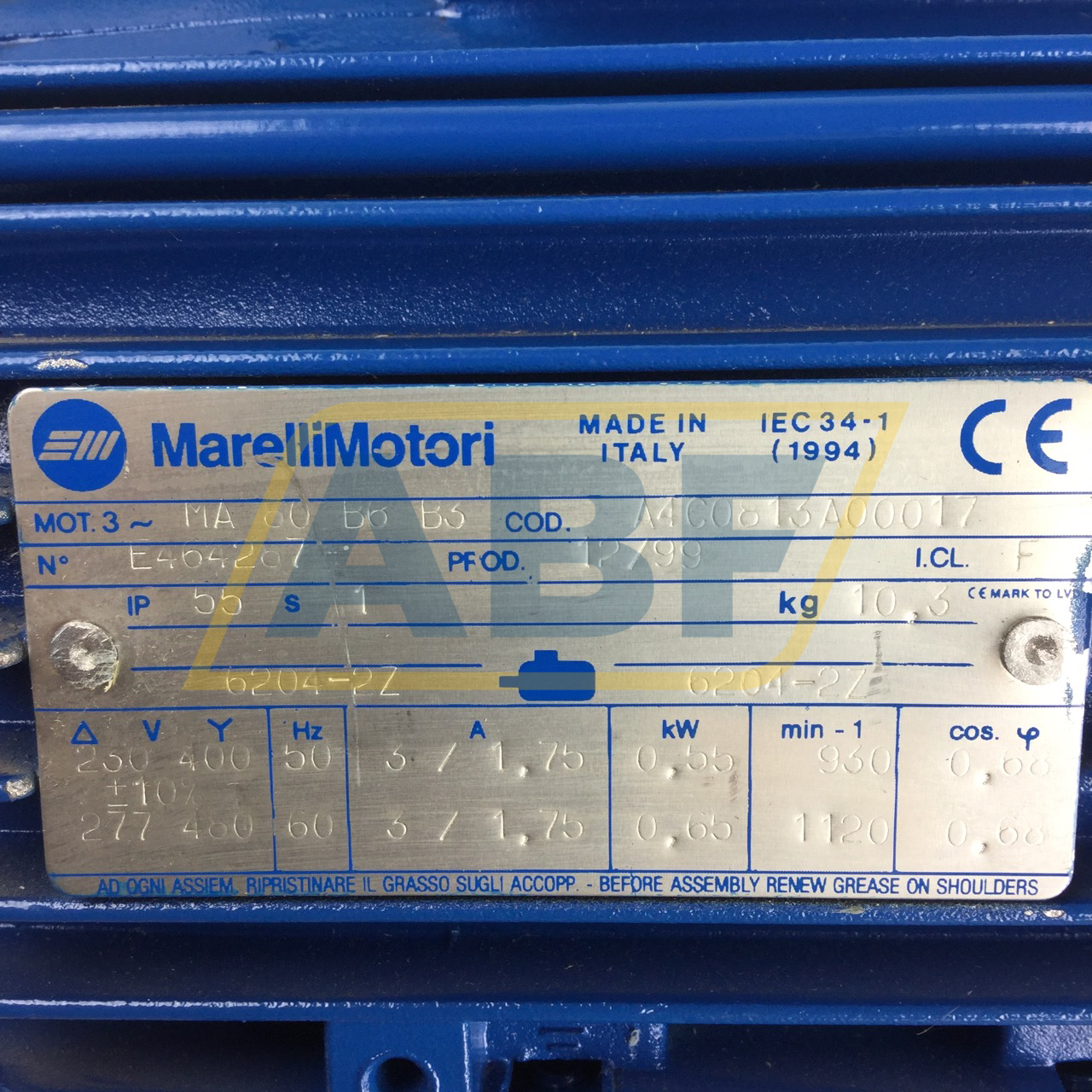 A4C0813A00017 Marelli Motori