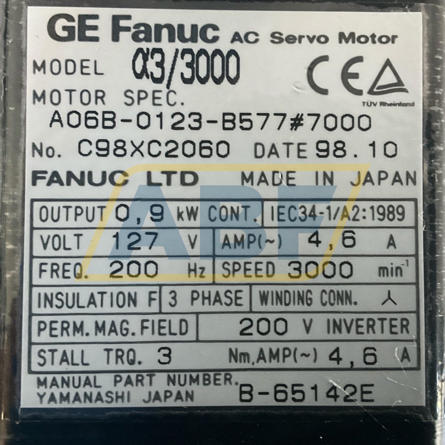 A06B-0123-B577 Fanuc