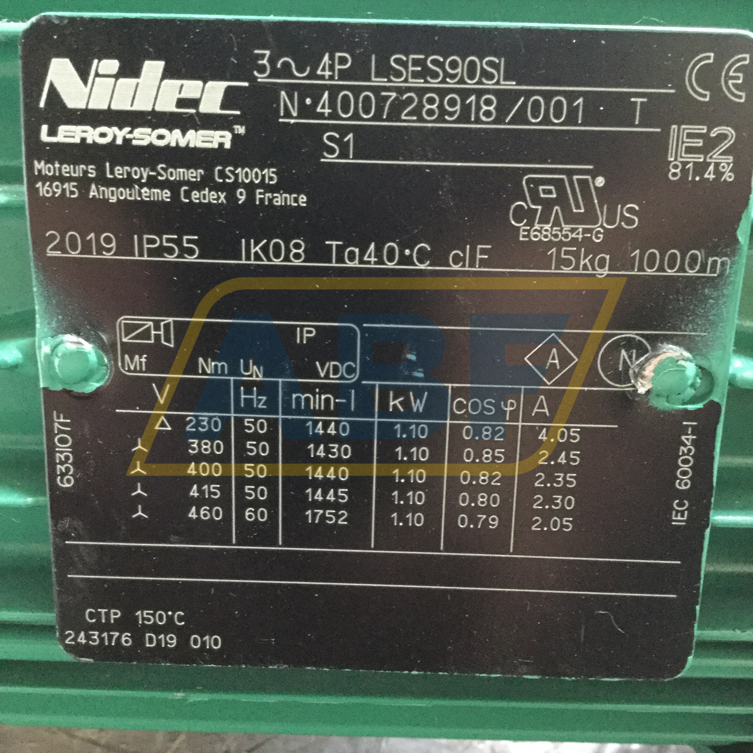 CB3333BSSB5-LSES90SL Leroy Somer