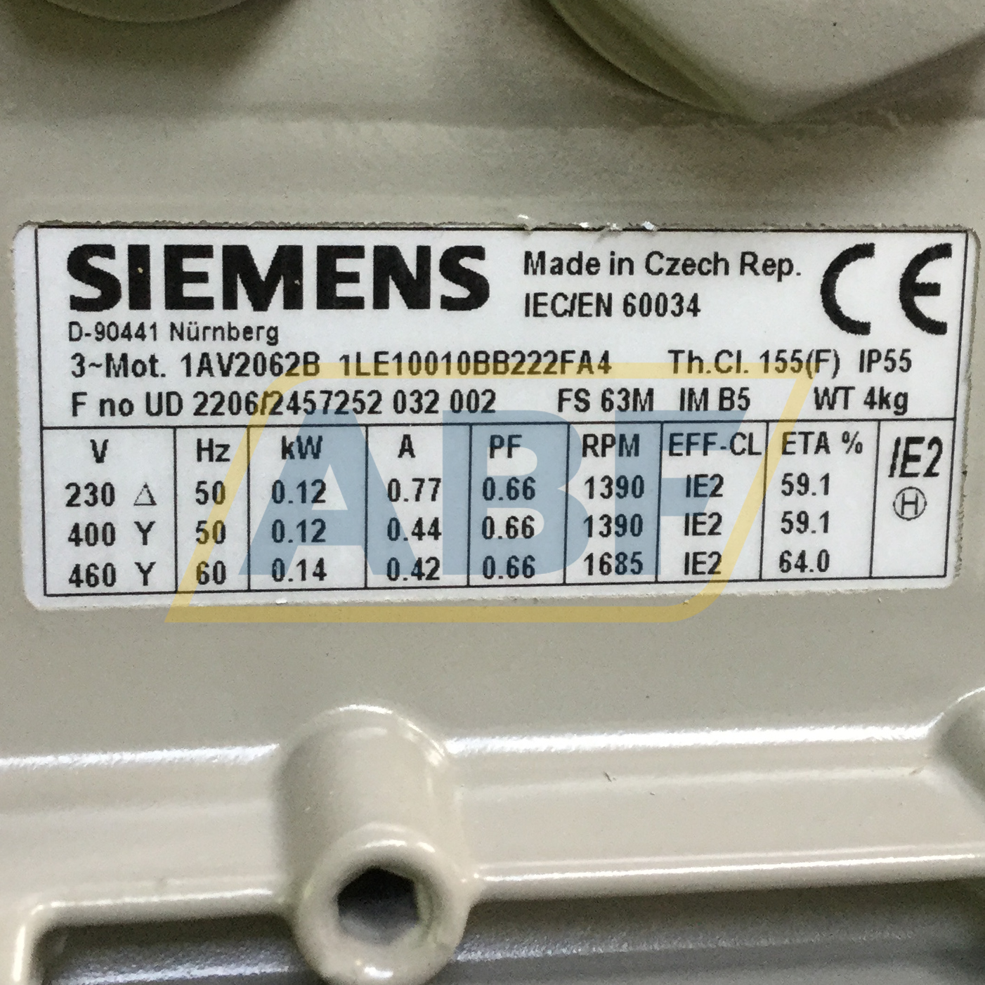 1LE1001-0BB22-2FA4 Siemens