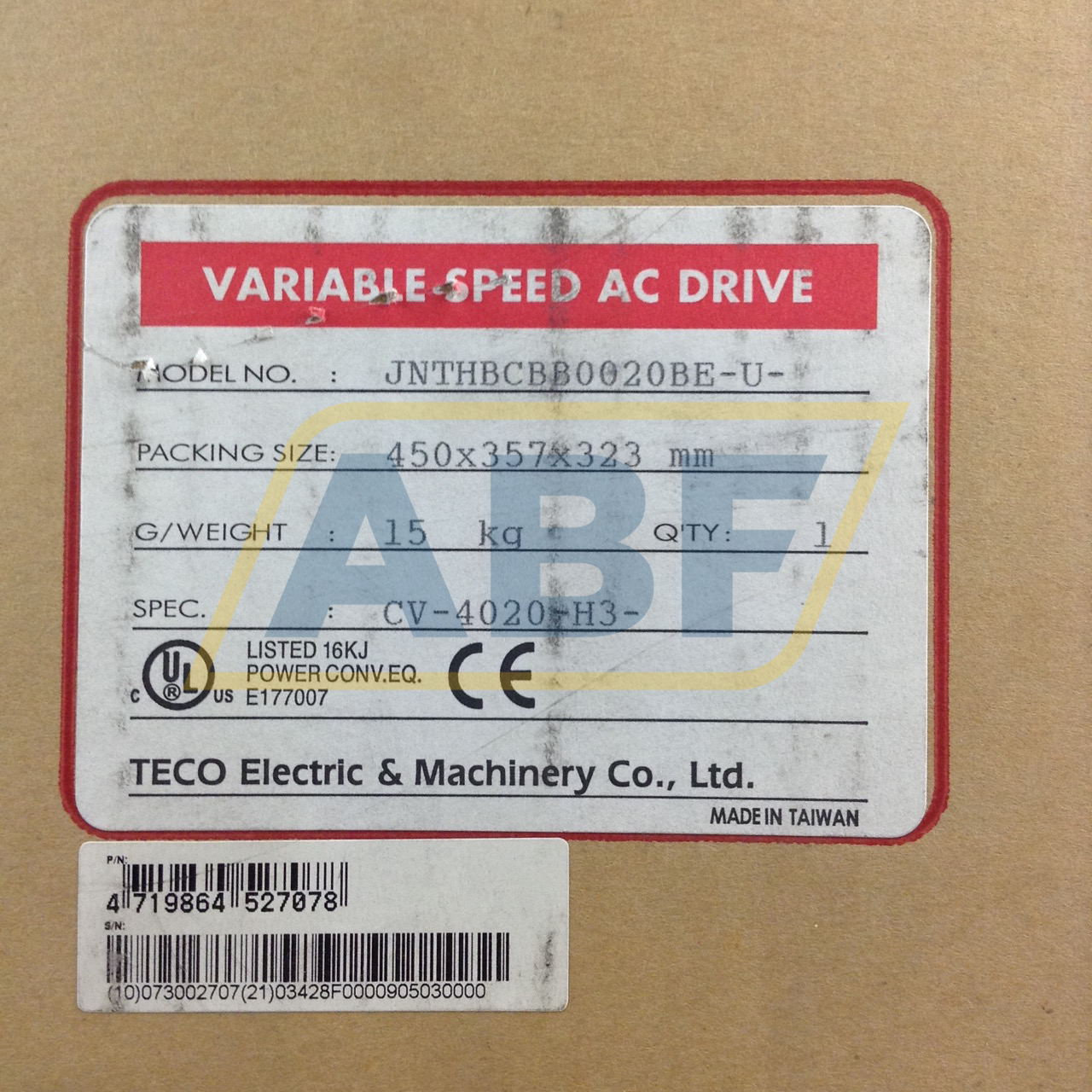 JNTHBCBB0020BE-U Teco