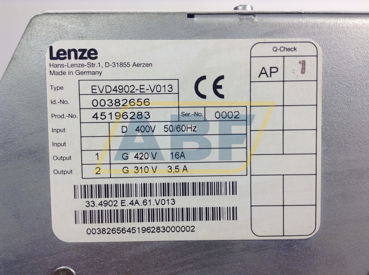 EVD4902-E-V013 Lenze
