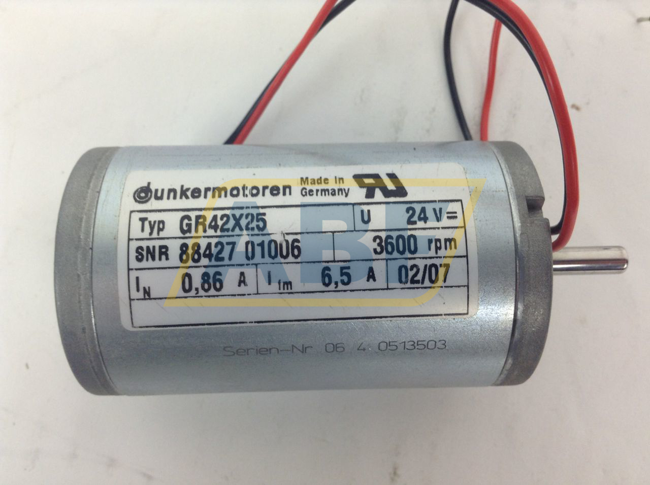 GR42X25/24V Dunkermotoren • ABF Store