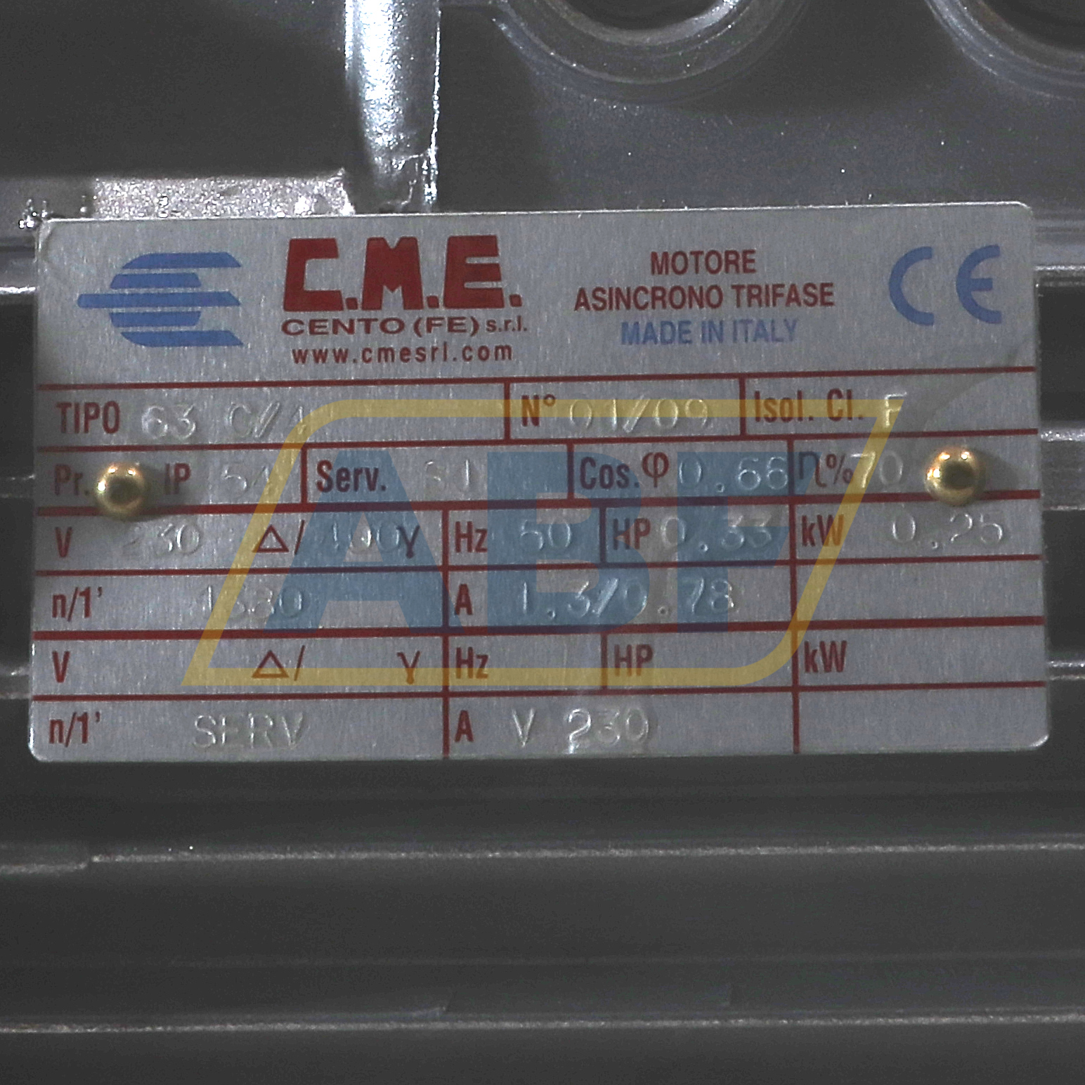63C/4-B5 Costruzioni Motori Elettrici