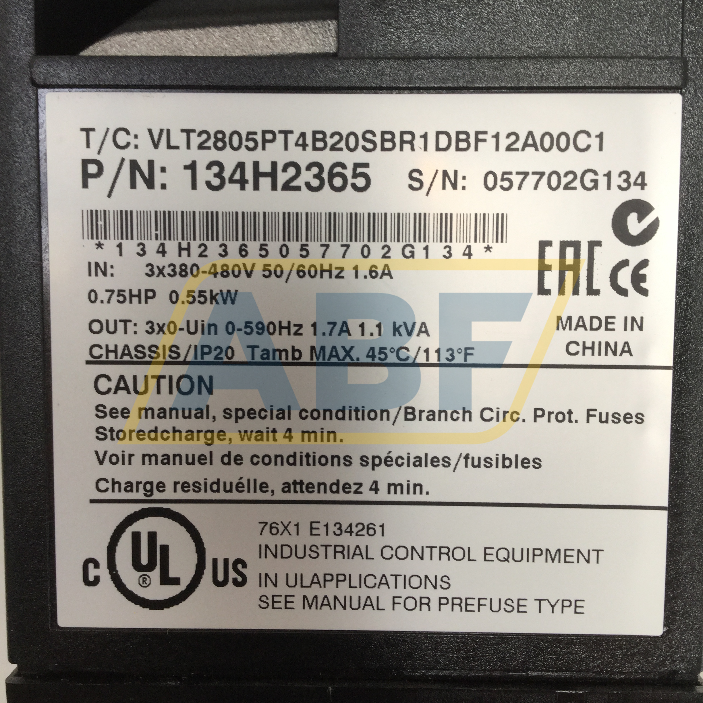 134H2365 Danfoss