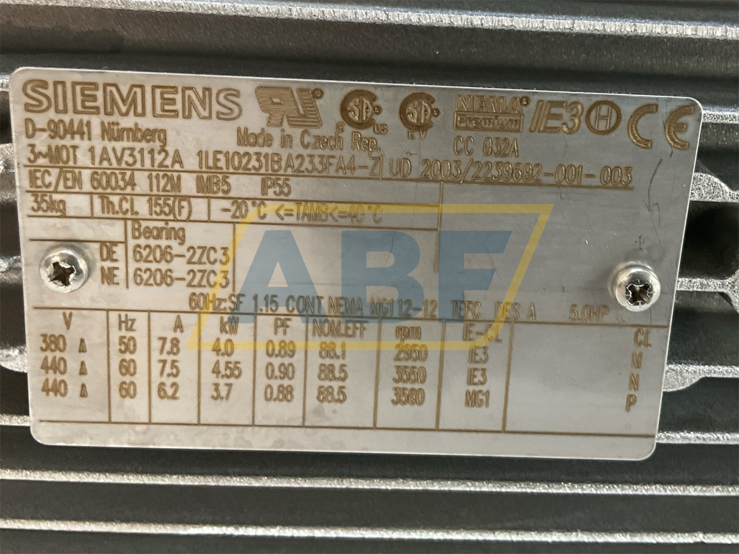 1LE1023-1BA23-3FA4-Z Siemens