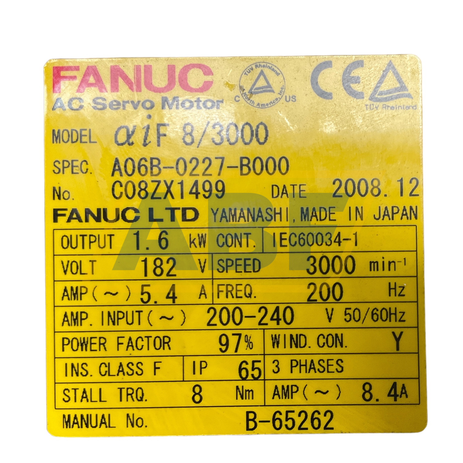 A06B-0227-B000 Fanuc