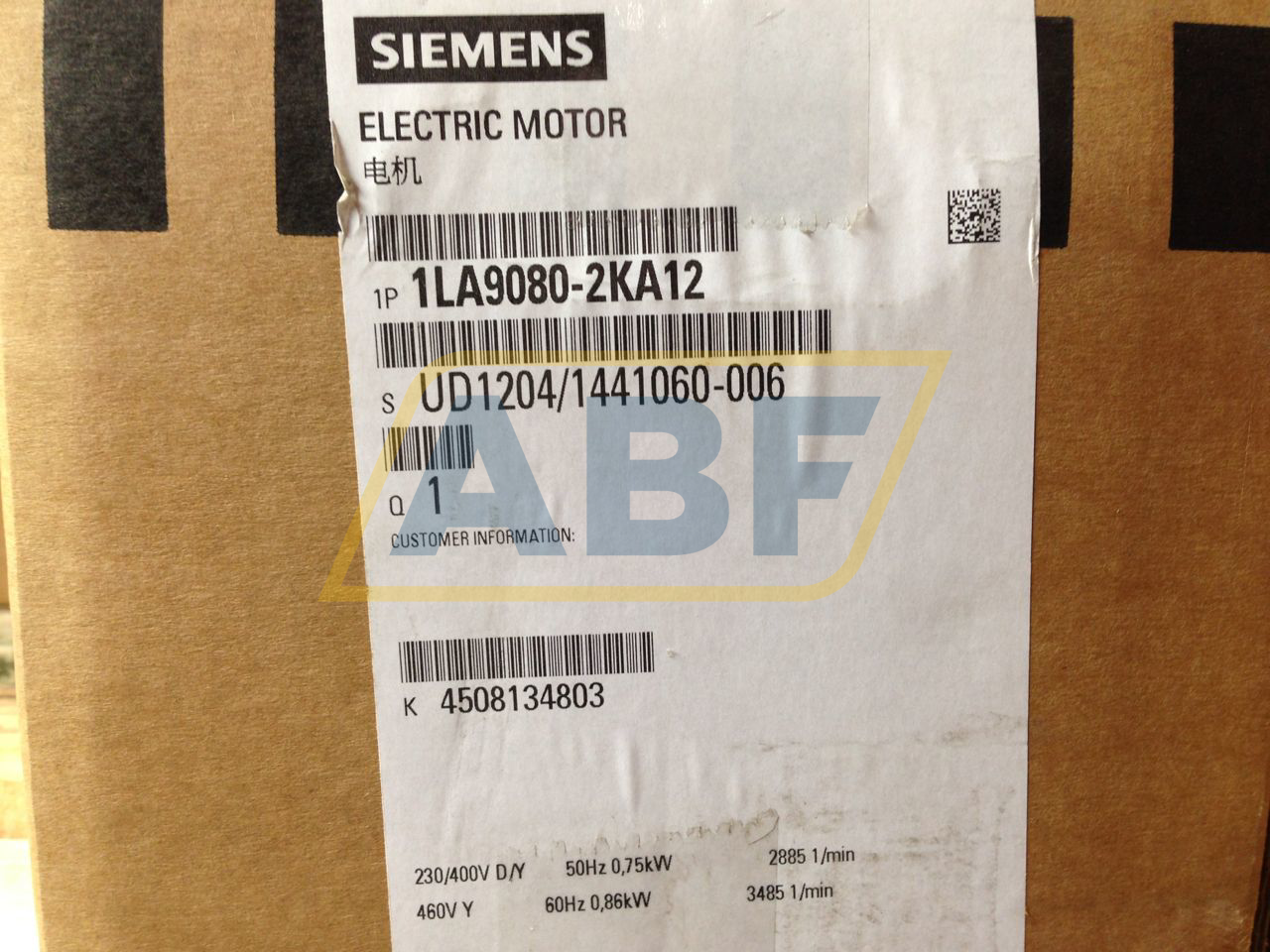 1LA9080-2KA12 Siemens
