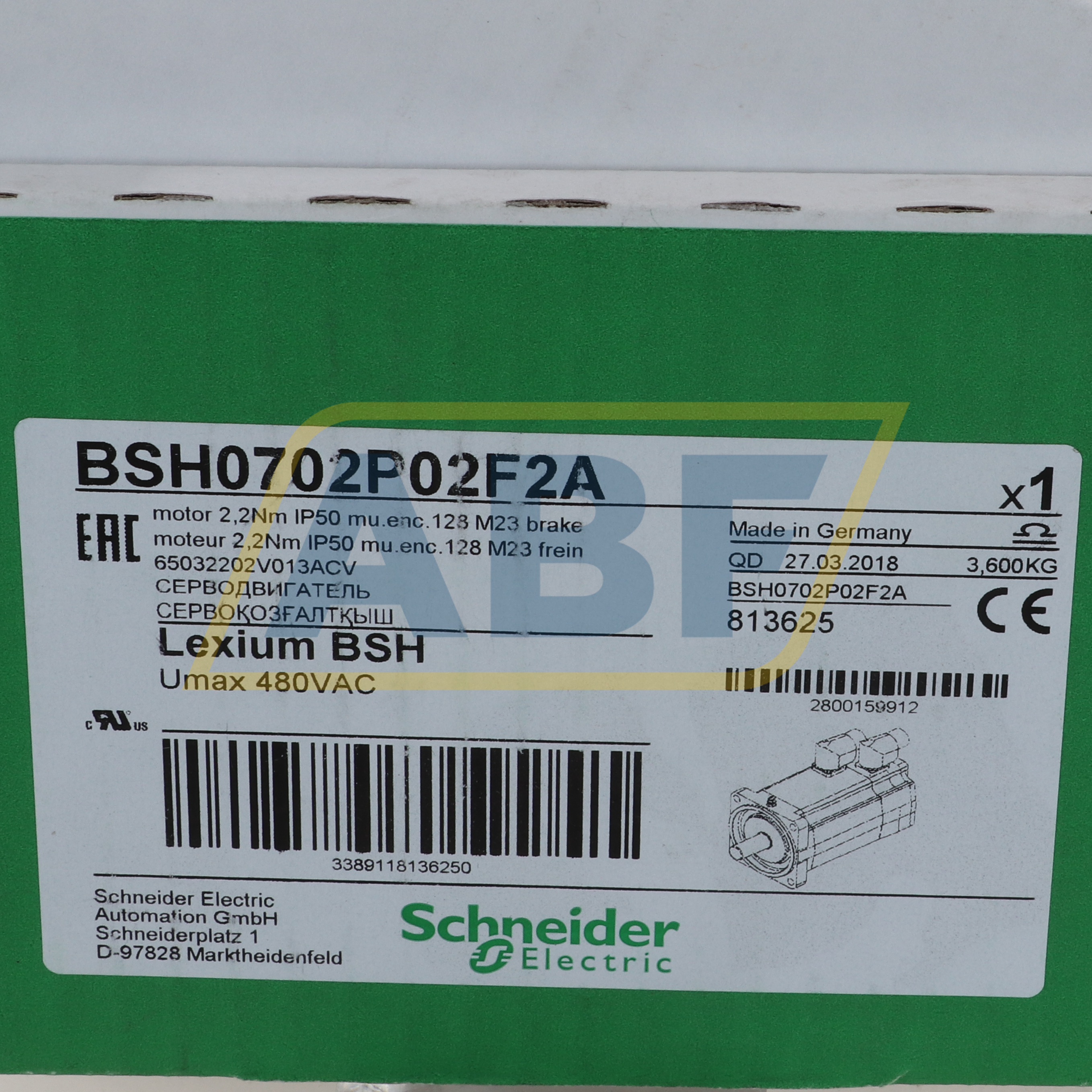BSH0702P02F2A Schneider Electric