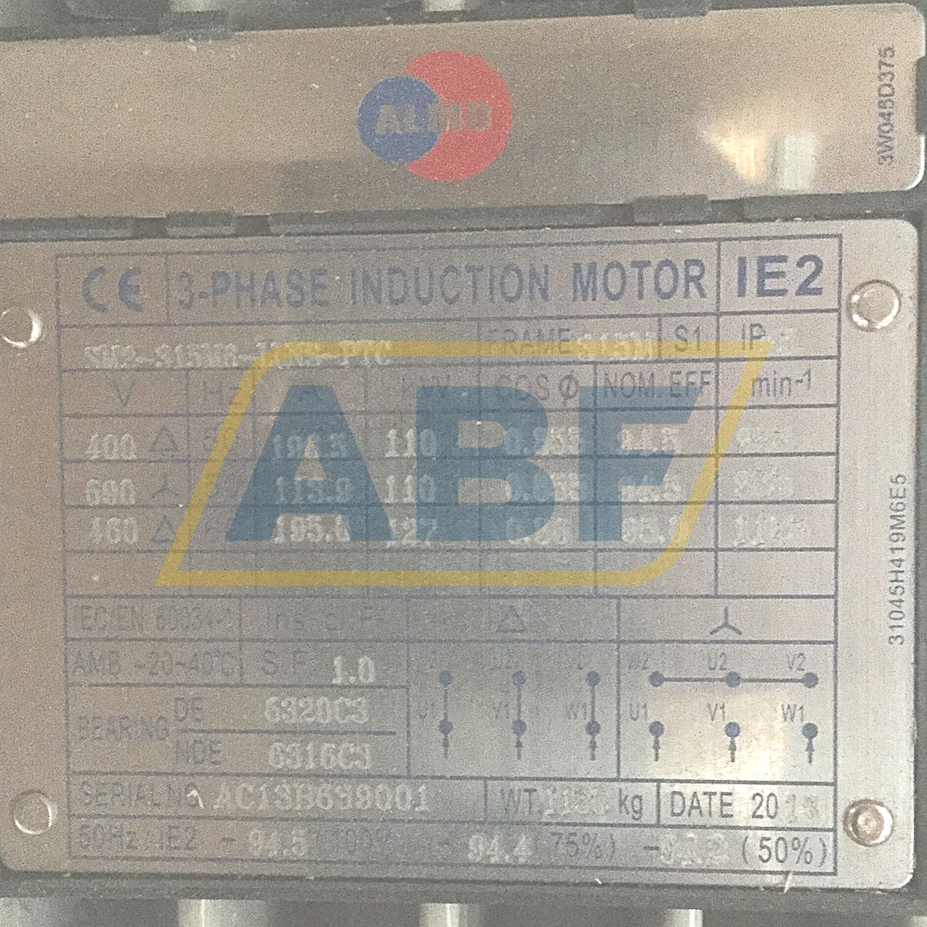 SM2-315M6-LLNS-PTCB35 Almo