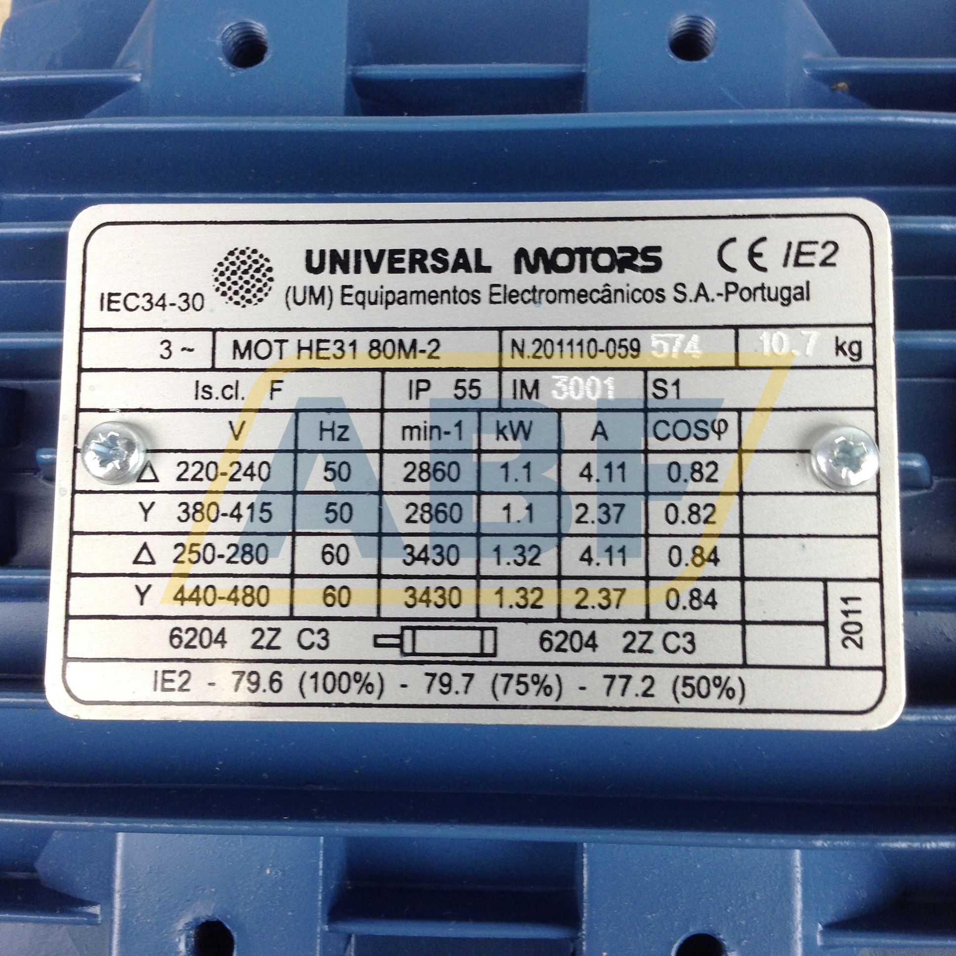 HE3180M-2B3 Universal Motors