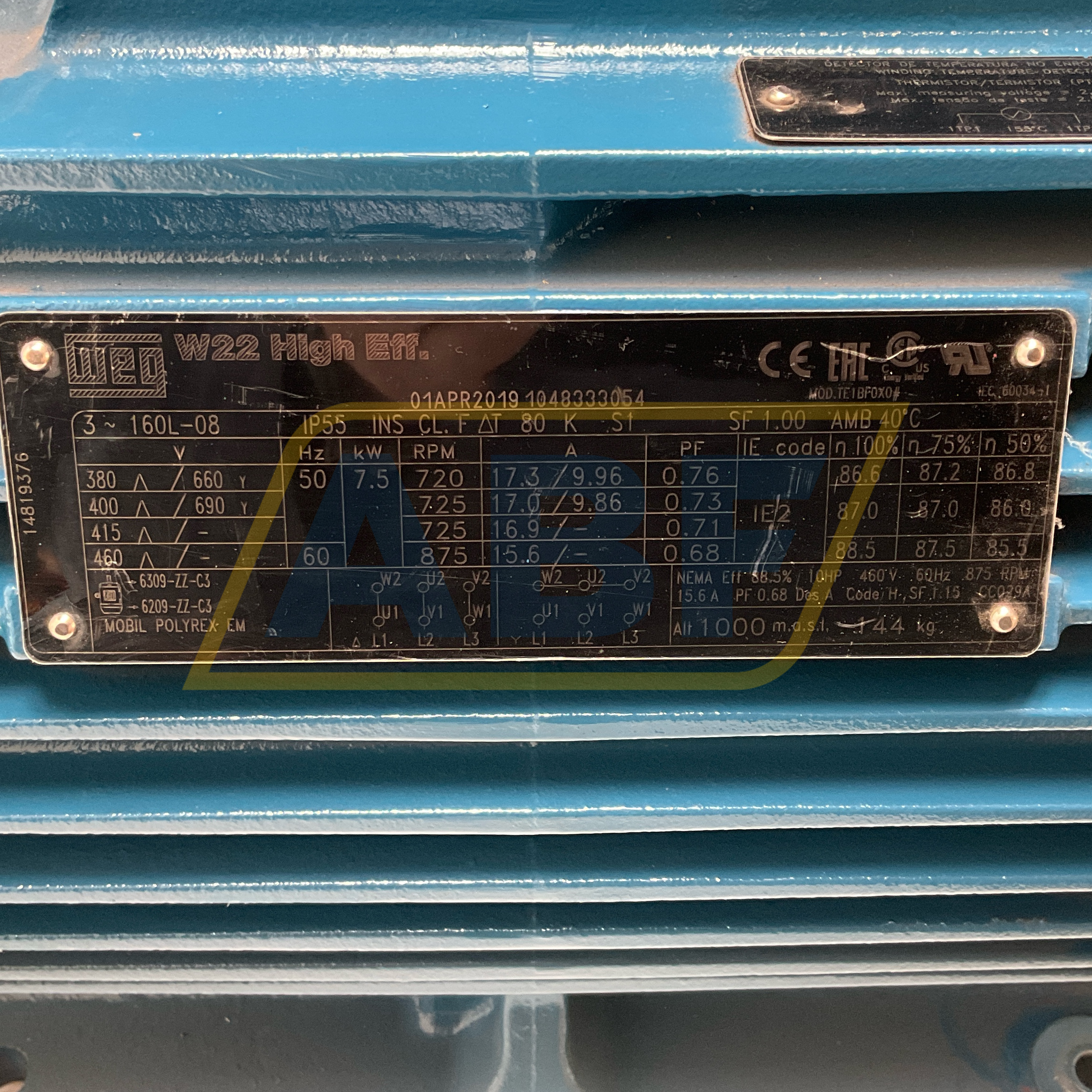 7.5K32CI2160L8B35 WEG