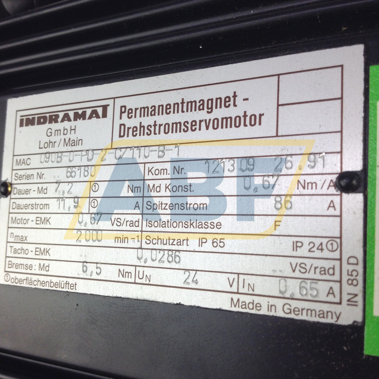 MAC090B-0-PD-2-C/110- Indramat