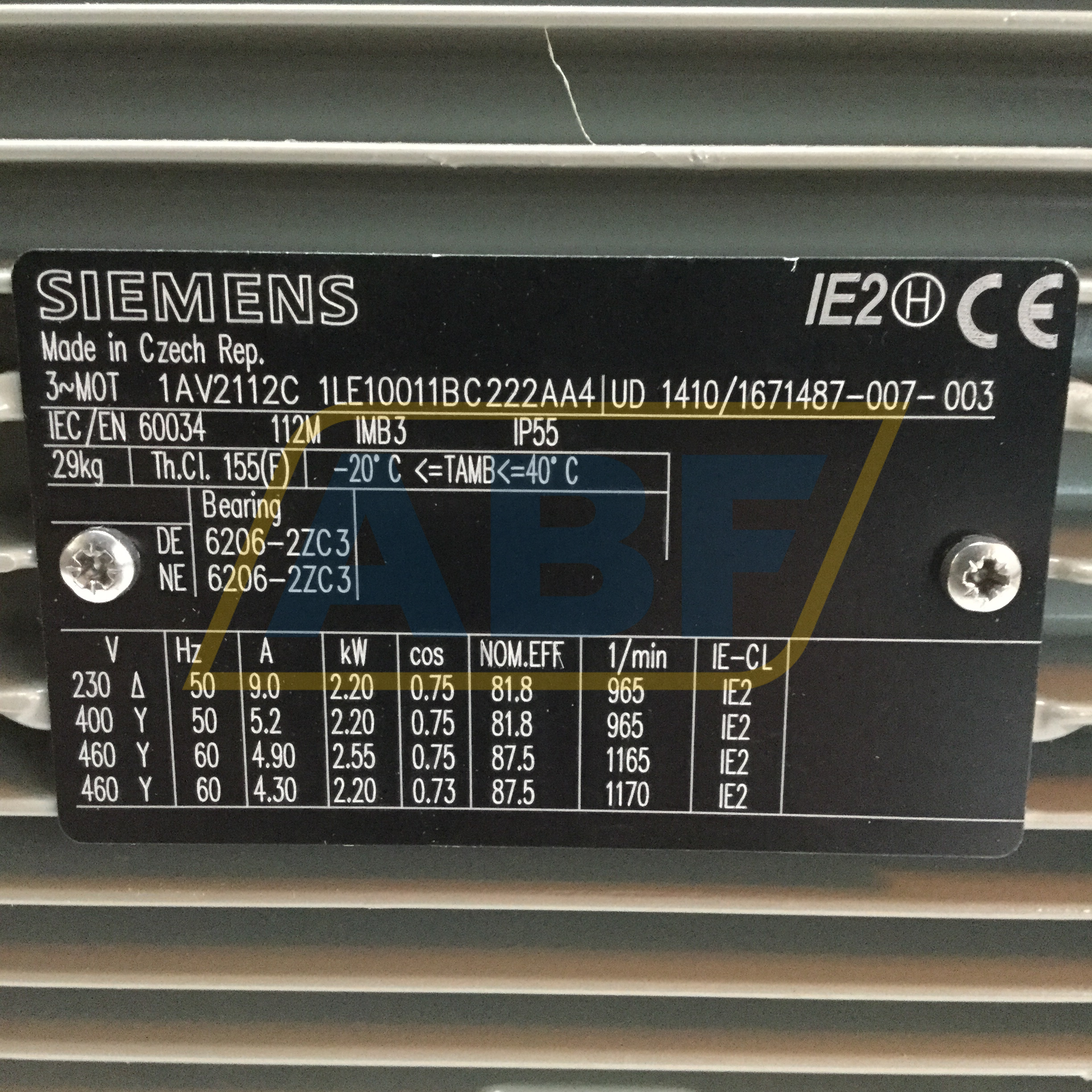 1LE1001-1BC22-2AA4 Siemens