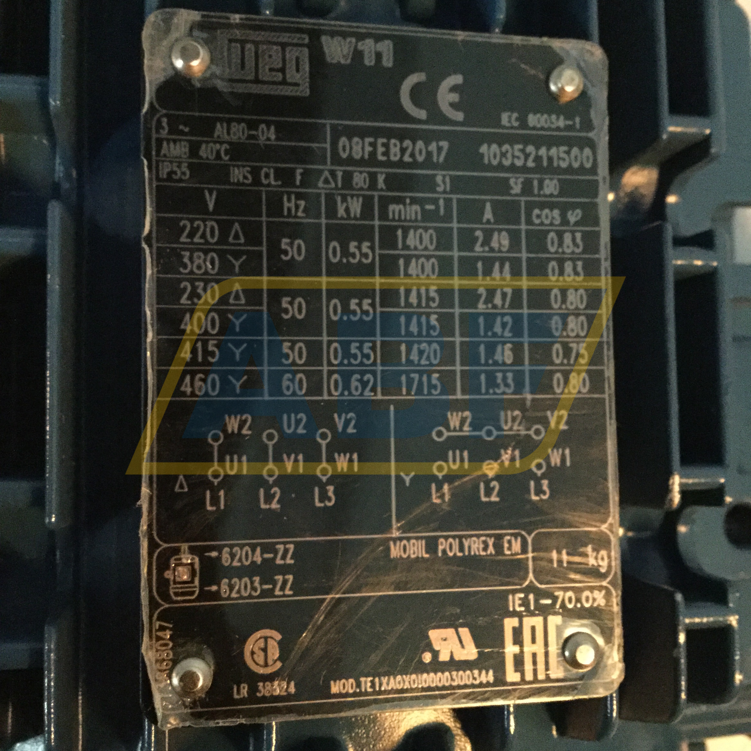 0.55K31AL1804B14 WEG