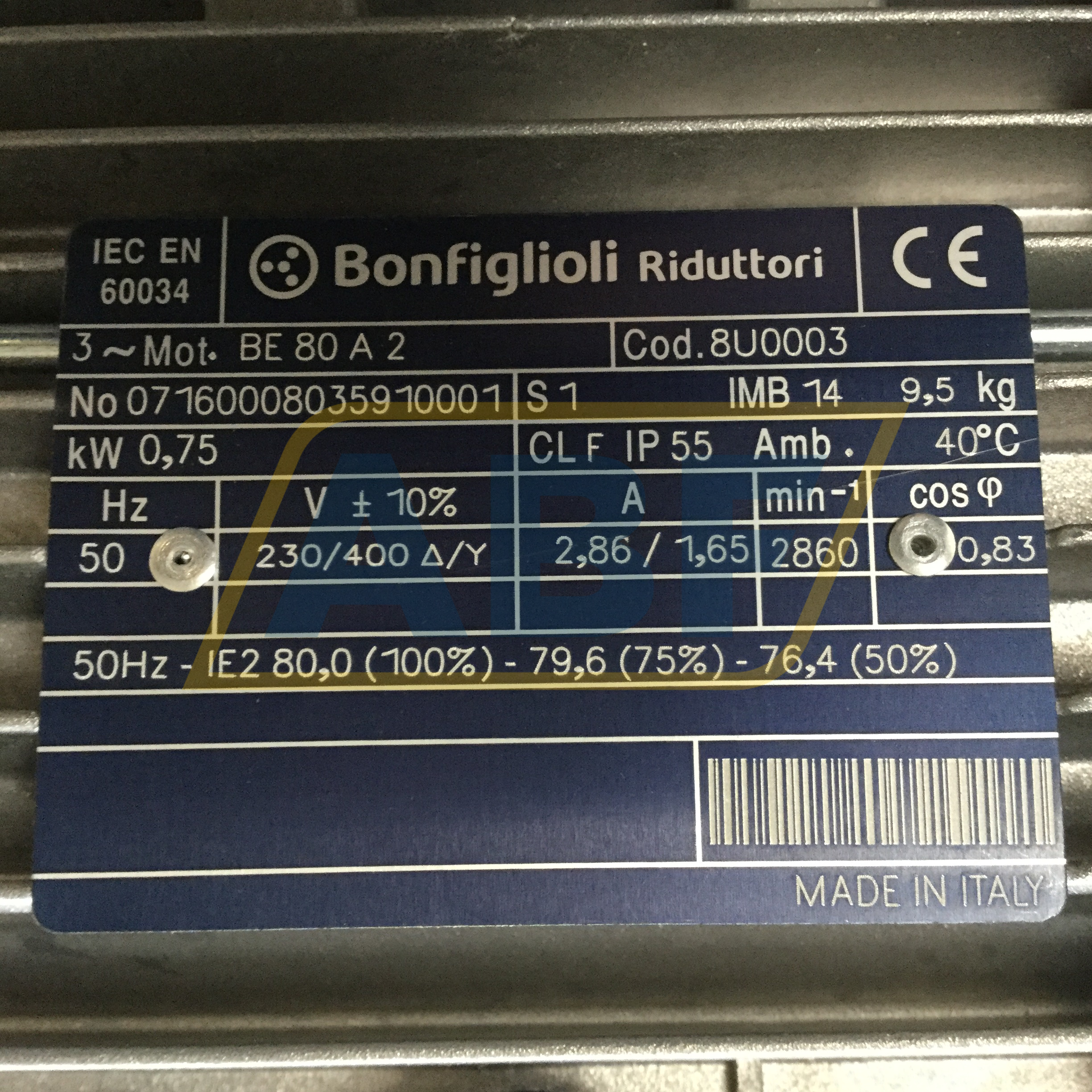 BE80A2-B14 Bonfiglioli
