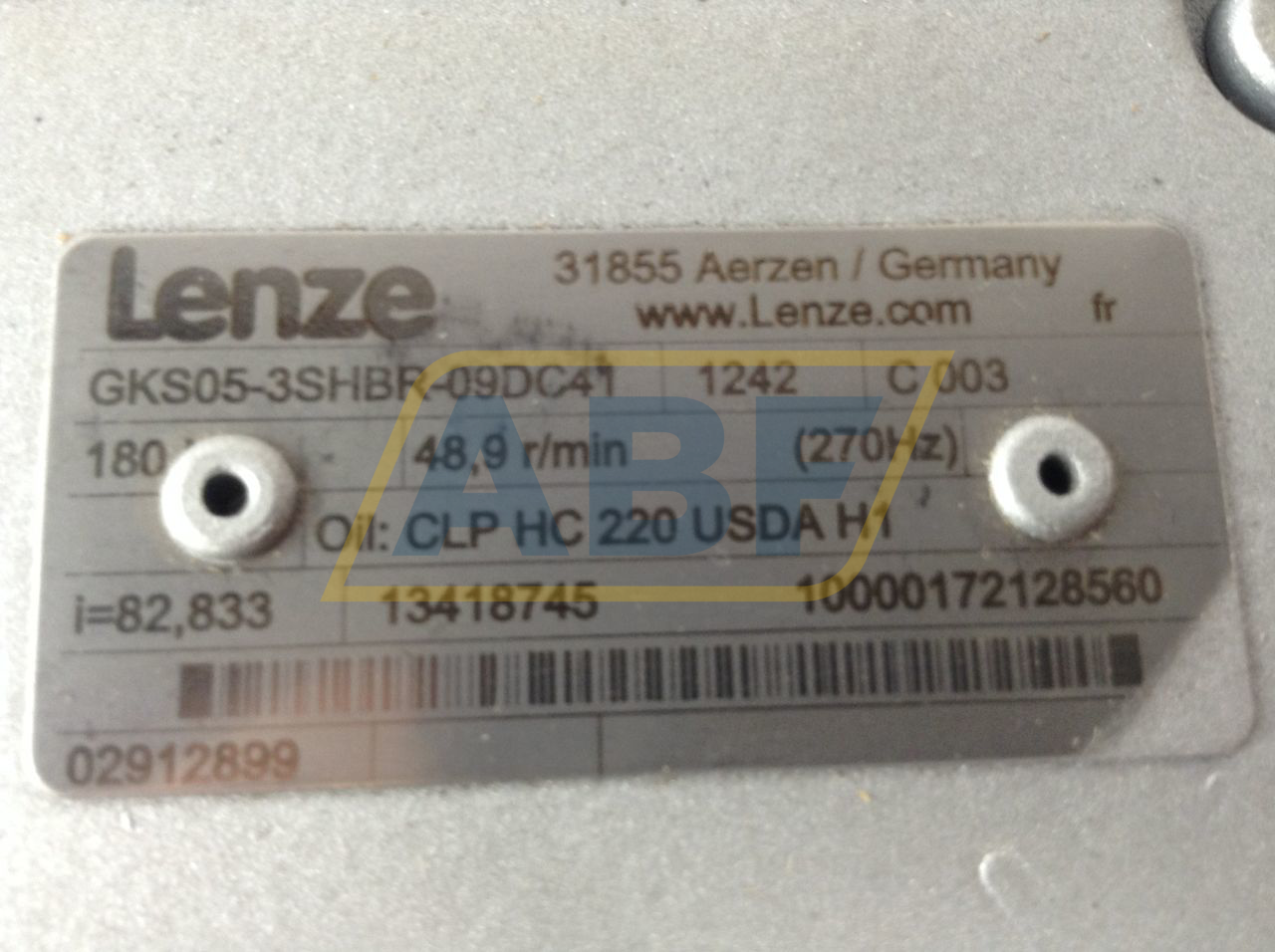 GKS05-3SHBR09DC41 Lenze