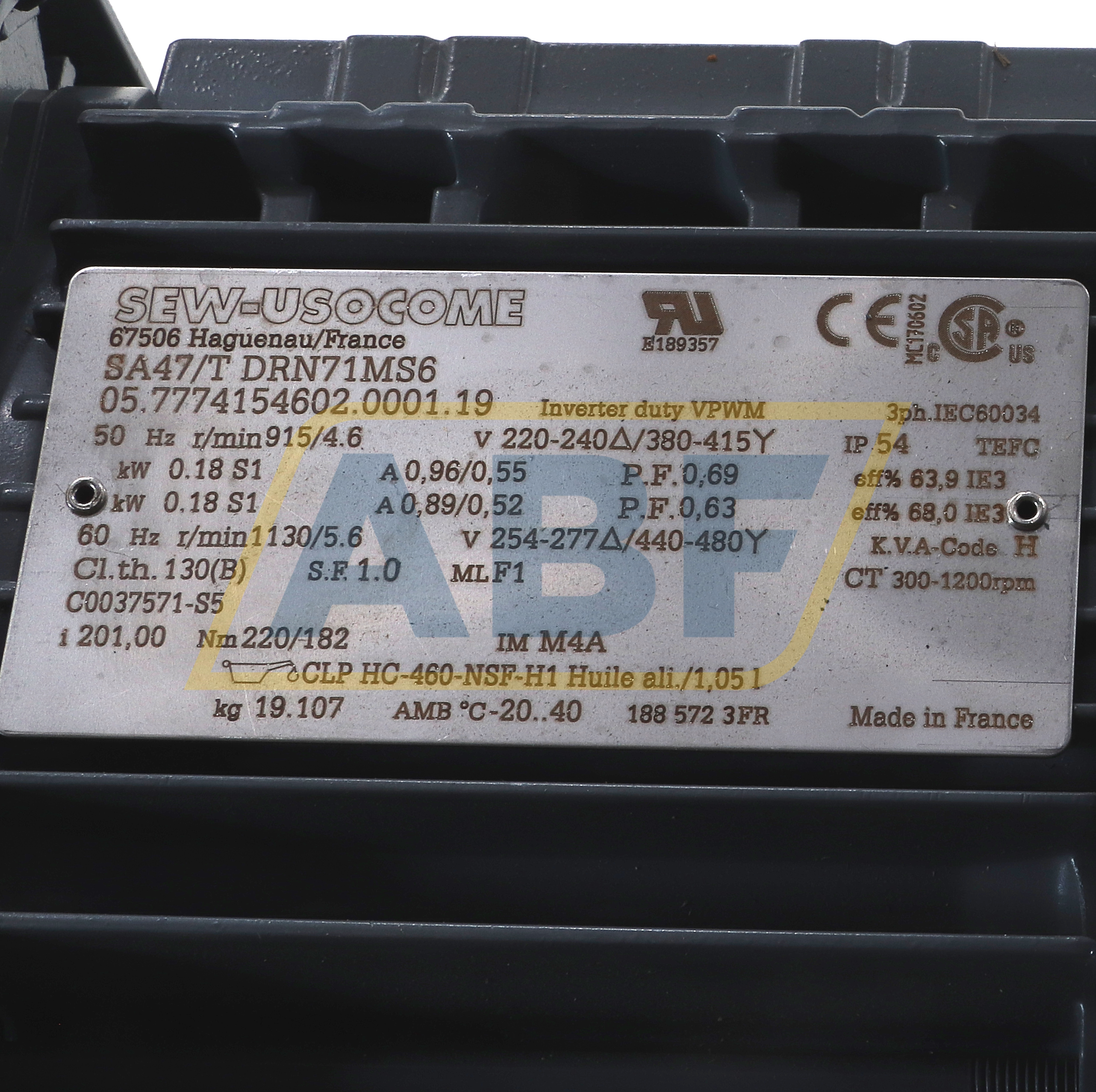 WA20T/DR63L4 SEW-EURODRIVE