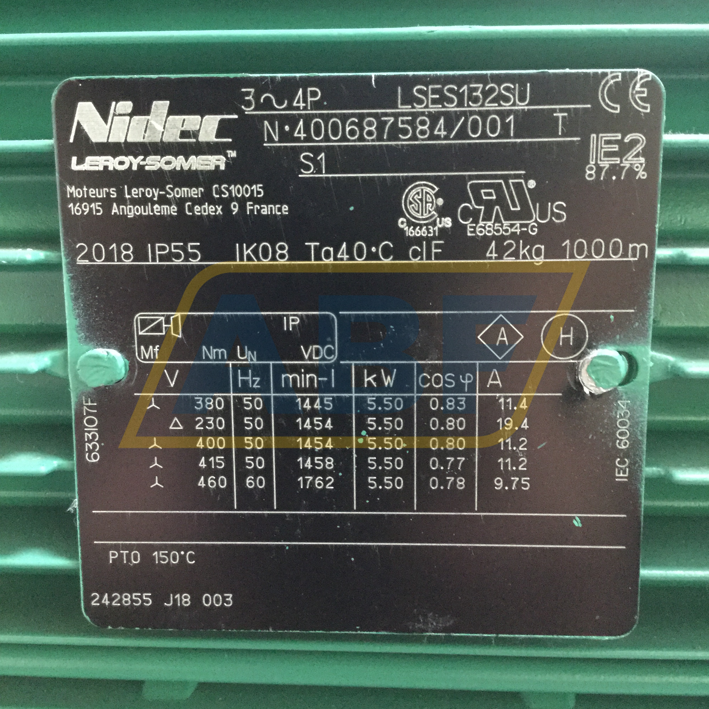 CB3433BSSB5-LSES132SU Leroy Somer