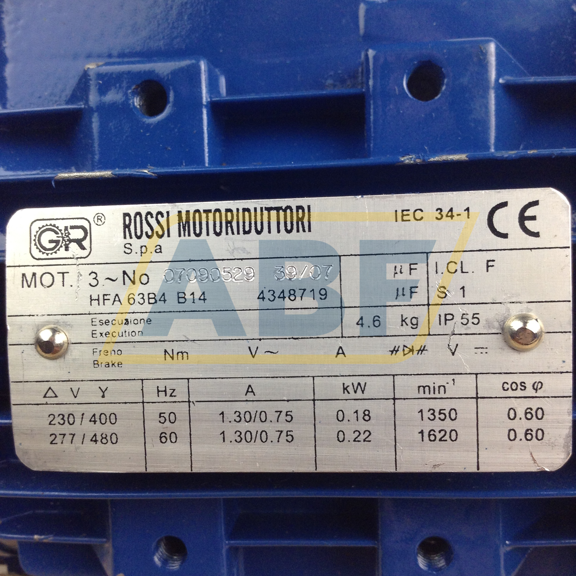 MRV118UO4E-HFA63B4B14 Rossi
