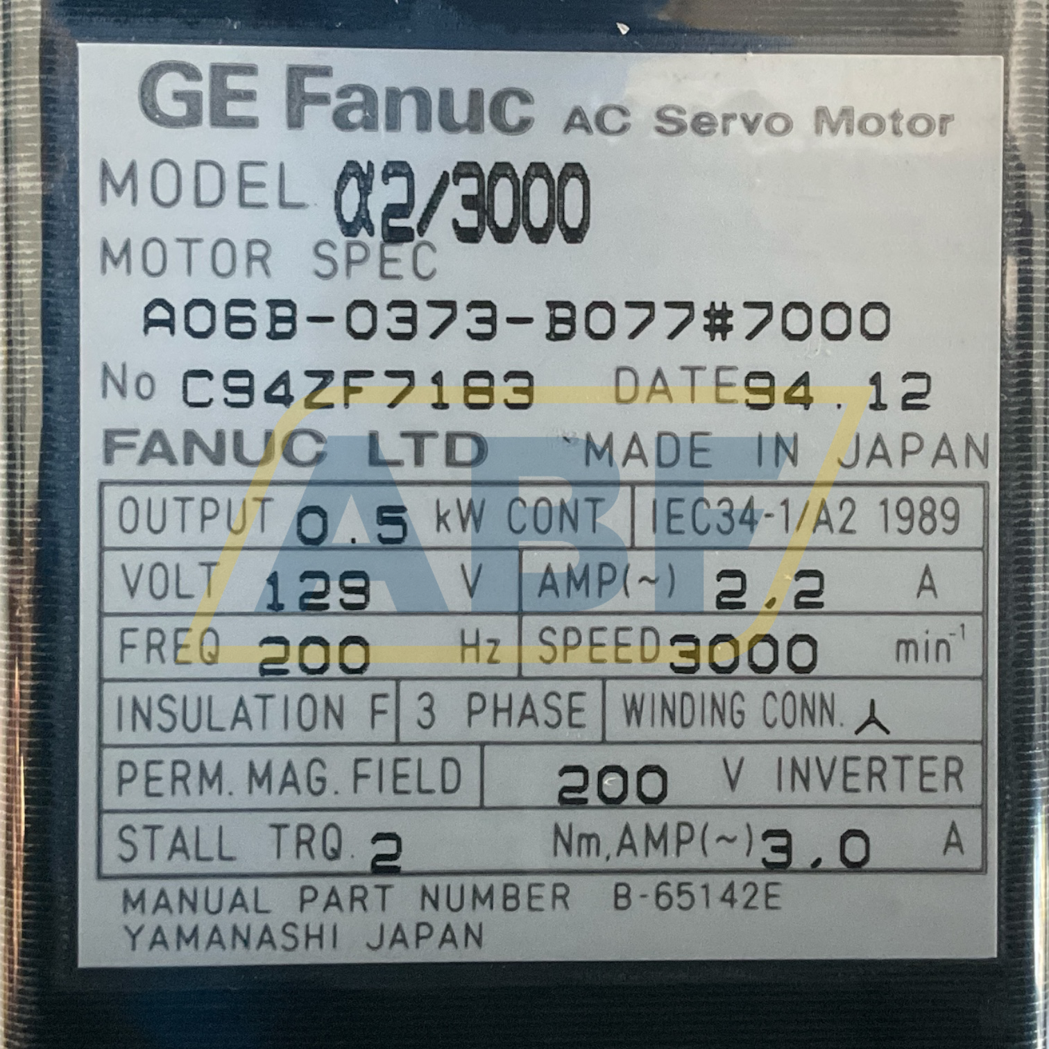 A06B-0373-B077 Fanuc
